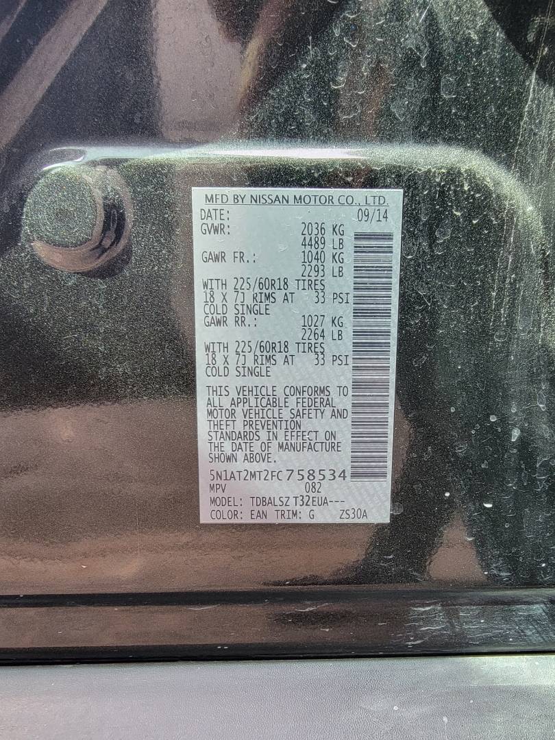 2015 NISSAN ROGUE — 156570 Miles — Lot 66342744 — Main - Marhaba Auctions Used Cars - Image 18