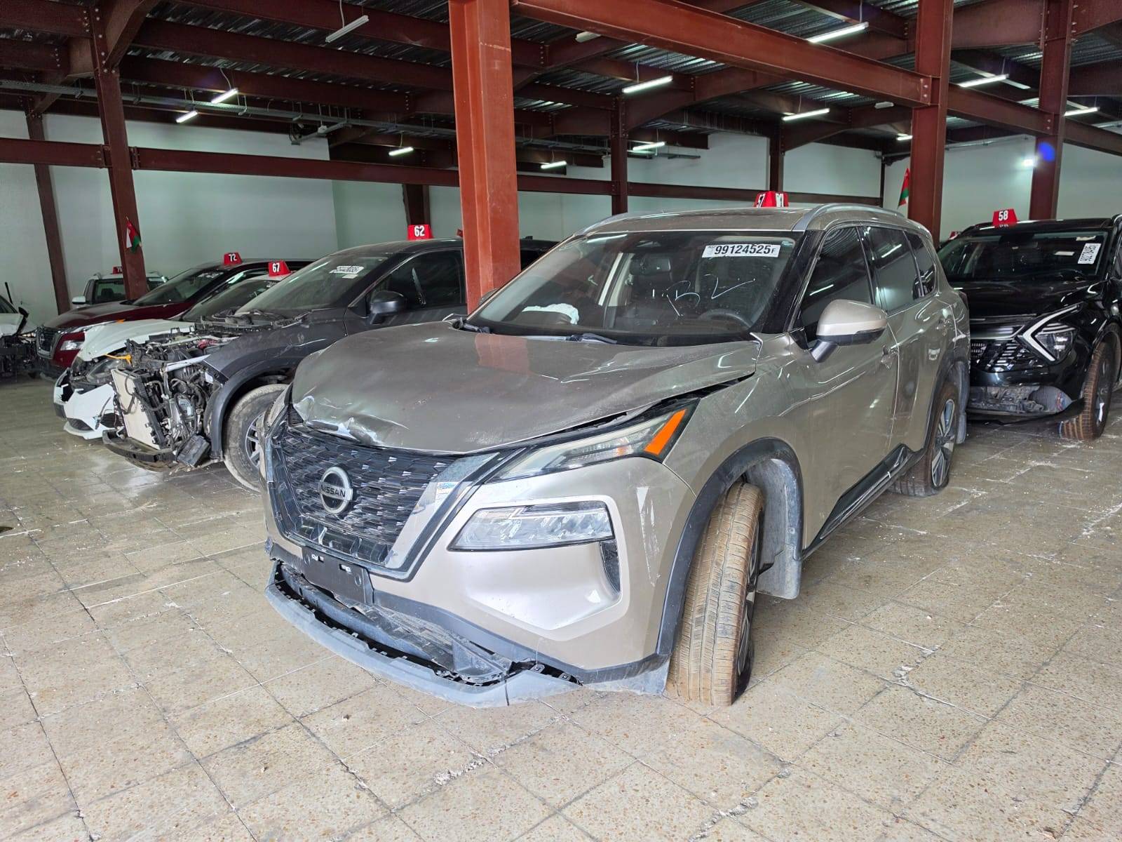 2021 NISSAN ROGUE — 110664 KM — Lot 019591 - Marhaba Auctions Used Cars - Image 3