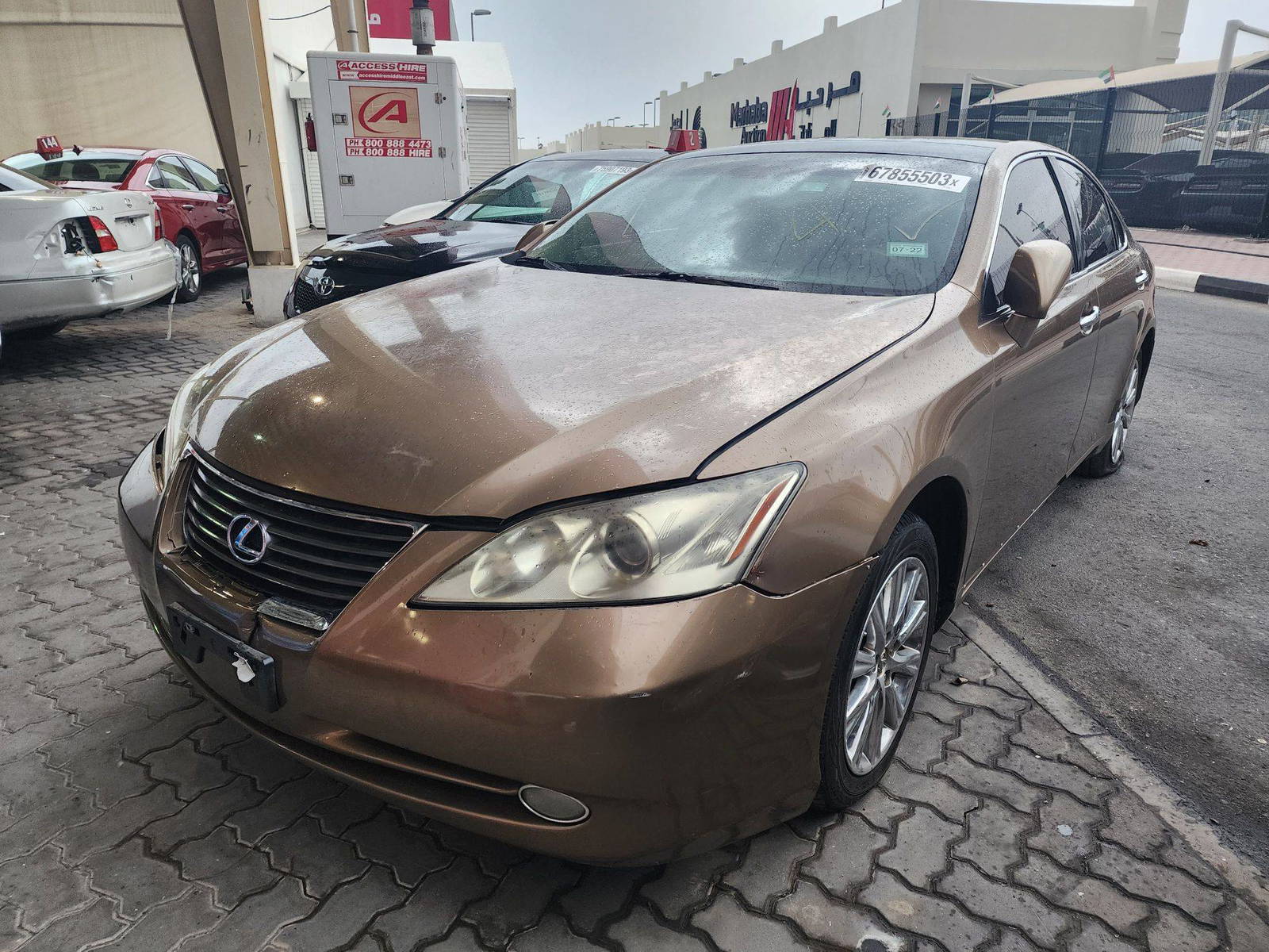 2007 LEXUS ES 350 — 182236 Miles — Lot 67855503 - Marhaba Auctions Used Cars - Image 9