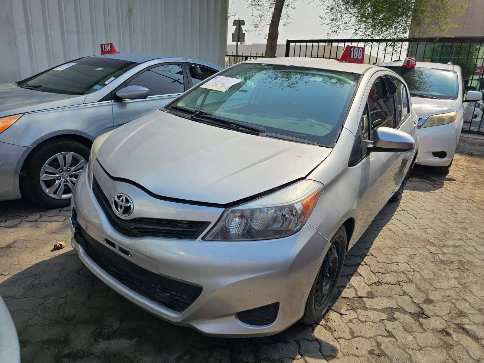 2014 TOYOTA YARIS — 197470 KM — Lot 36EA001383 — Main - Marhaba Auctions Used Cars - Image 4
