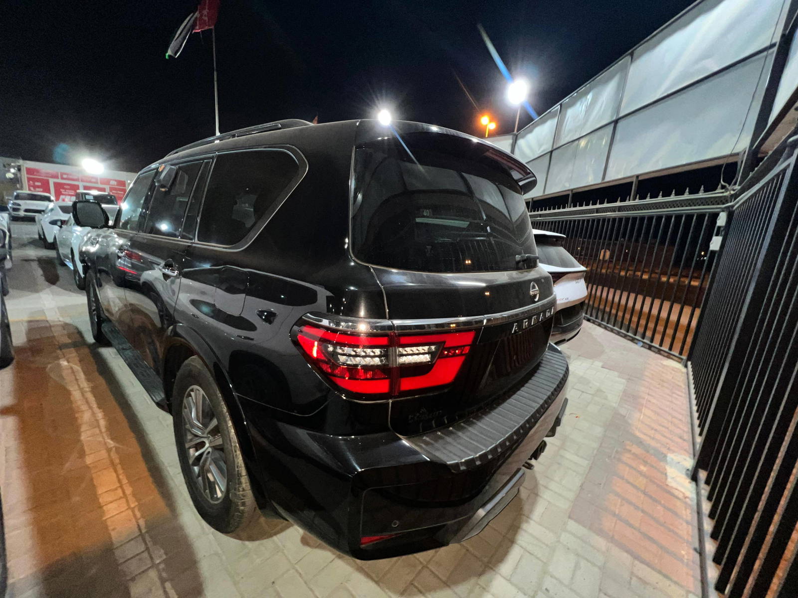 2023 NISSAN ARMADA — sold — 79 539 Miles — Lot 9P9182436 — Al Sajaa - Marhaba Auctions Used Cars - Image 8