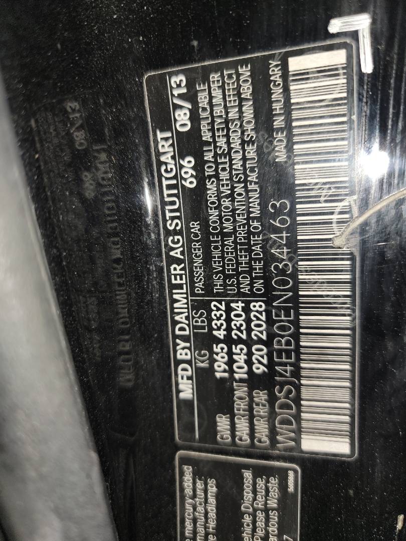 2014 MERCEDES BENZ CLA 250 — 136333 Miles — Lot EB0EN034463 — Souq - Marhaba Auctions Used Cars - Image 9