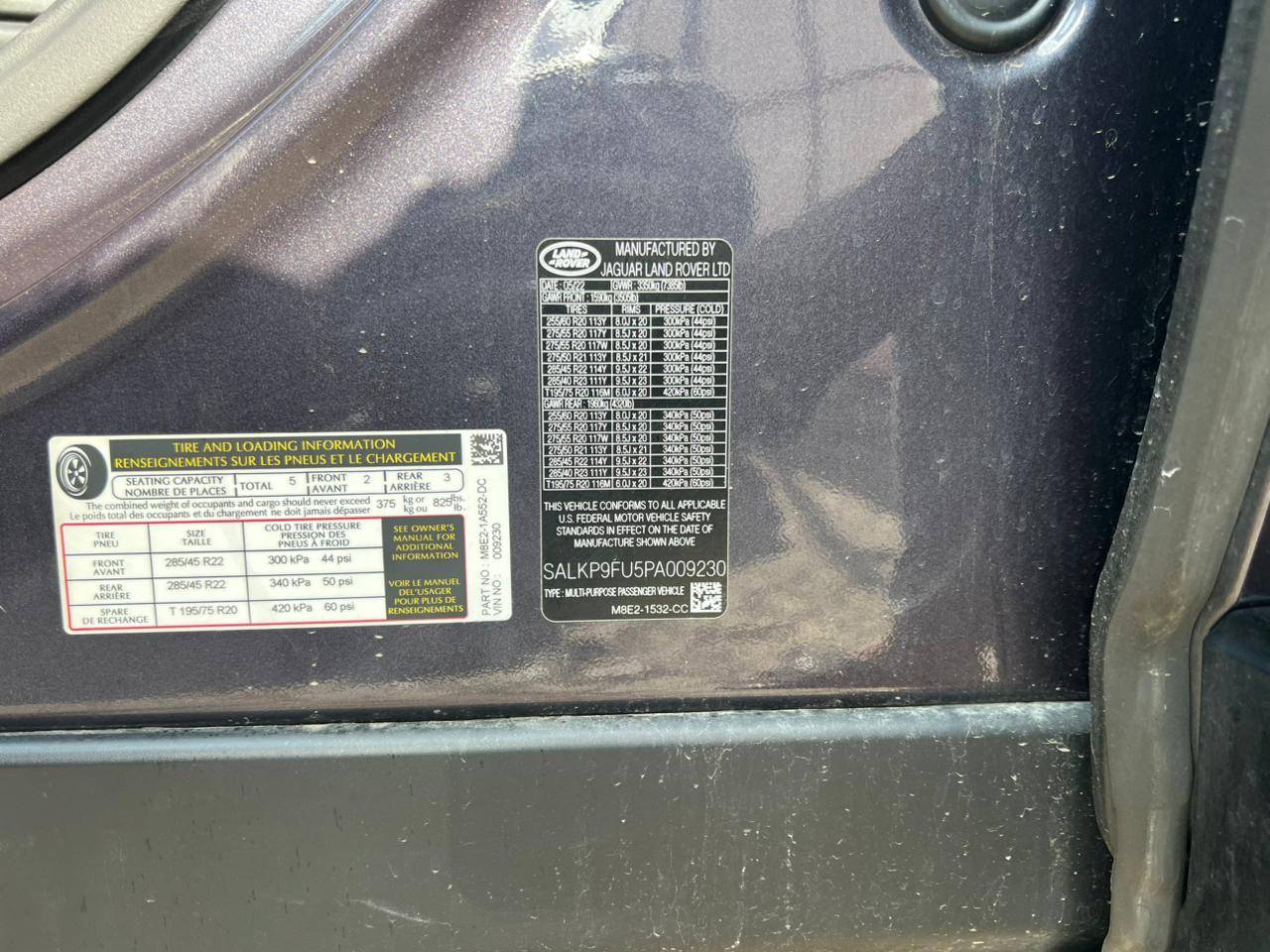 LAND ROVER RANGE ROVER 2023 - Marhaba Auction Used Cars - Image 13