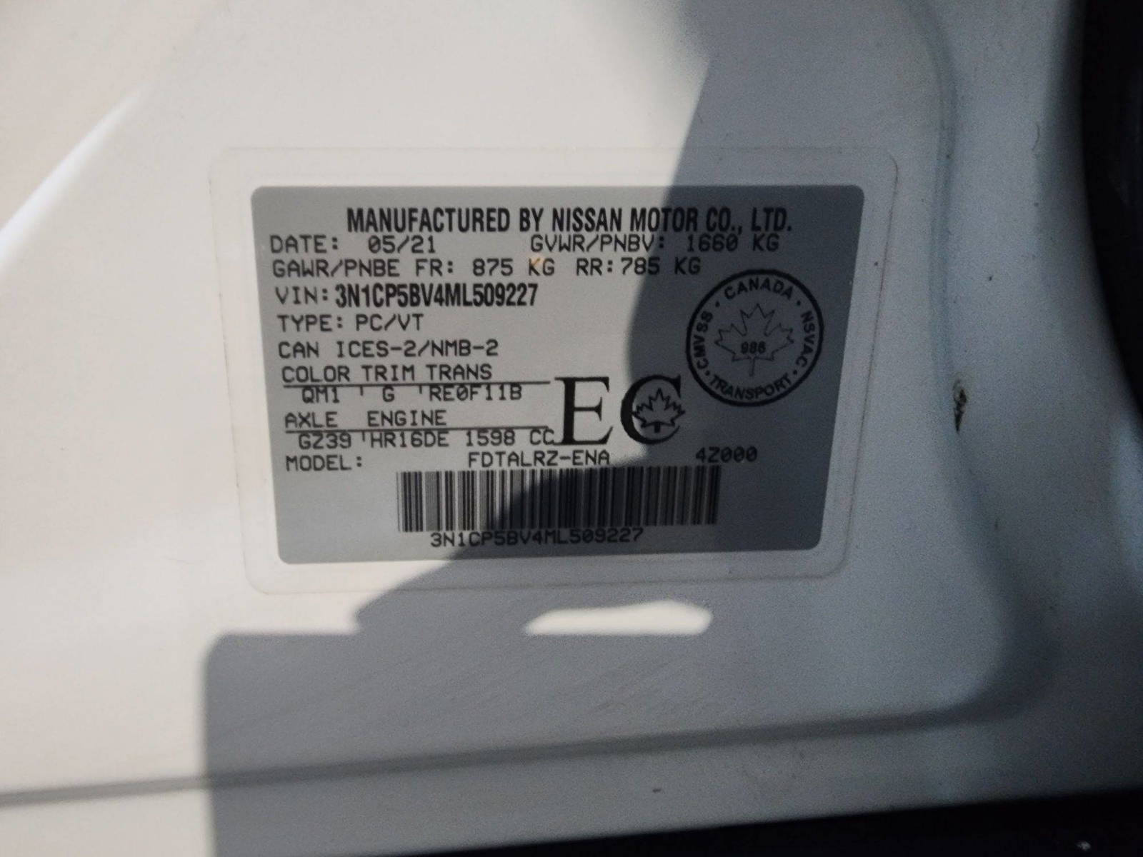 2021 NISSAN KICKS — 17814 KM — Lot 12058622 — Main - Marhaba Auctions Used Cars - Image 11
