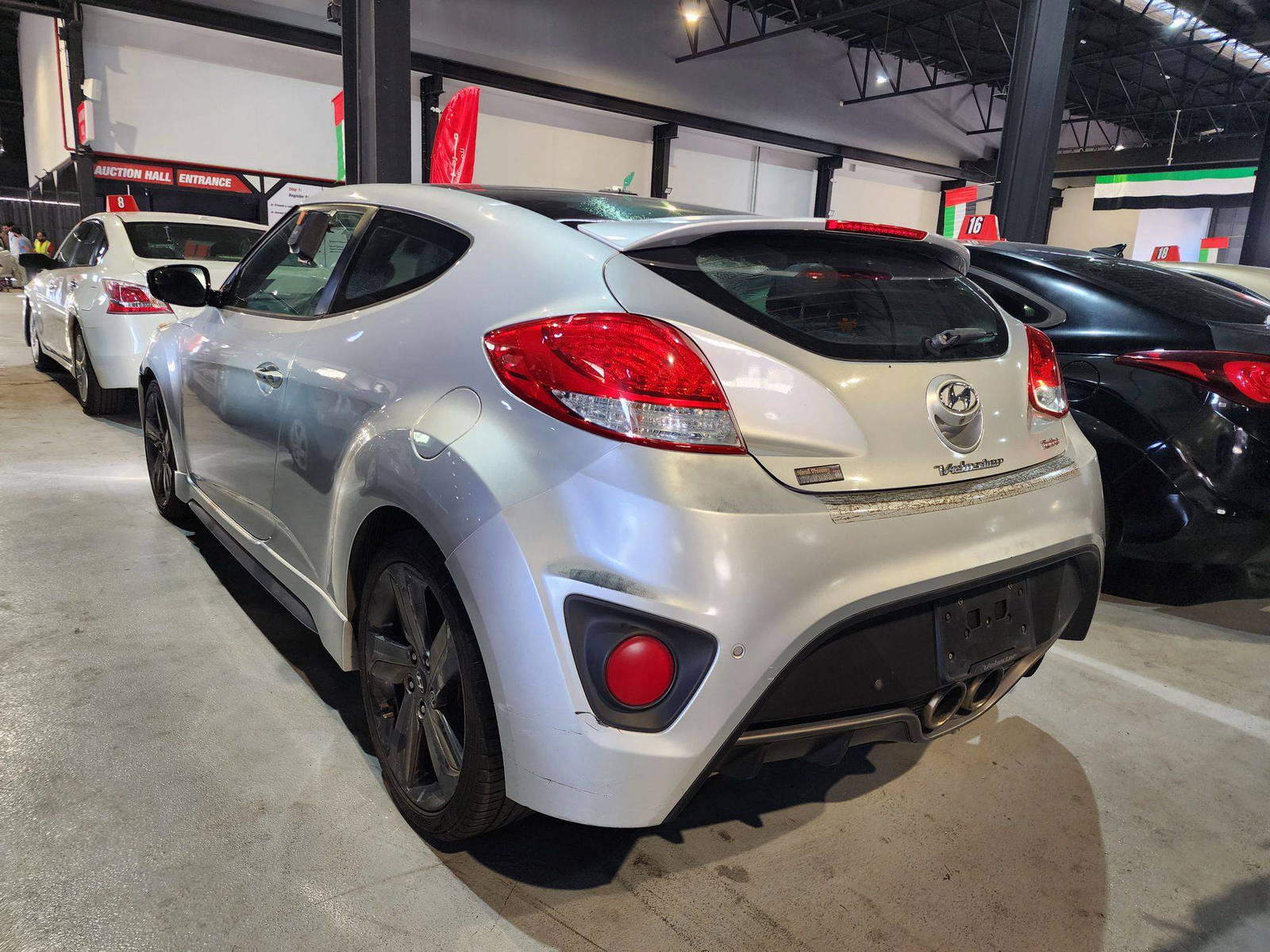2014 HYUNDAI VELOSTER — 212979 Miles — Lot 40032895 — Al Quoz - Marhaba Auctions Used Cars - Image 4