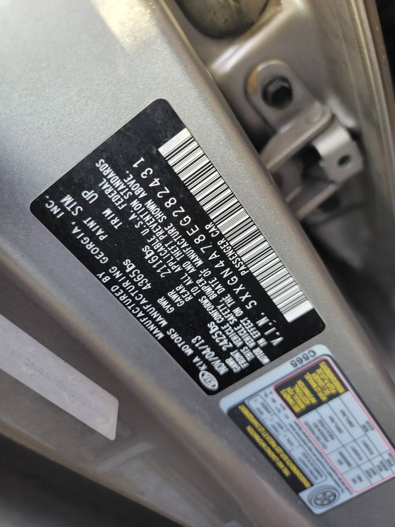 2014 KIA OPTIMA — 234168 Miles — Lot G282431 — Main - Marhaba Auctions Used Cars - Image 9