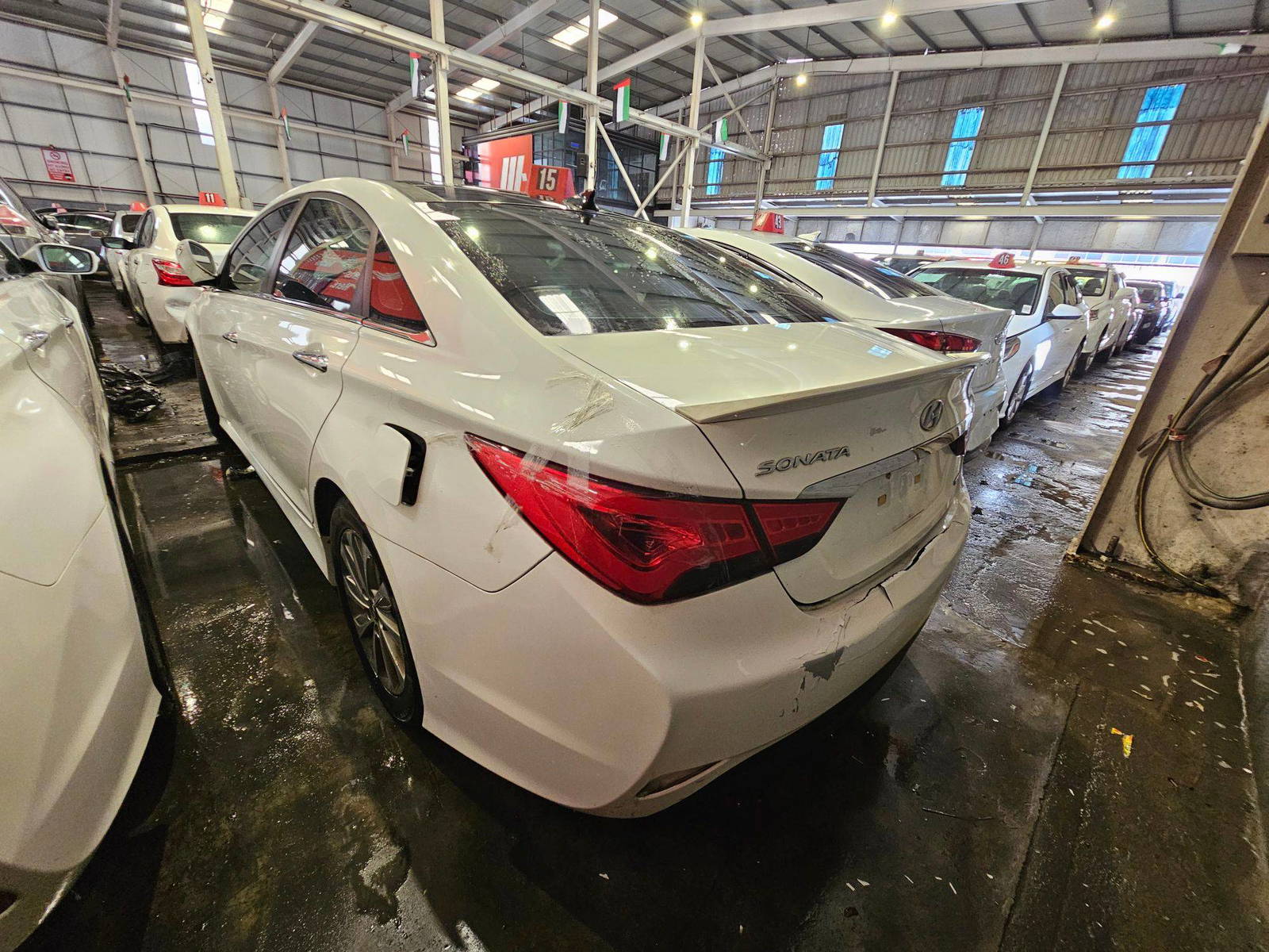 HYUNDAI SONATA 2014 - Marhaba Auction Used Cars - Image 5