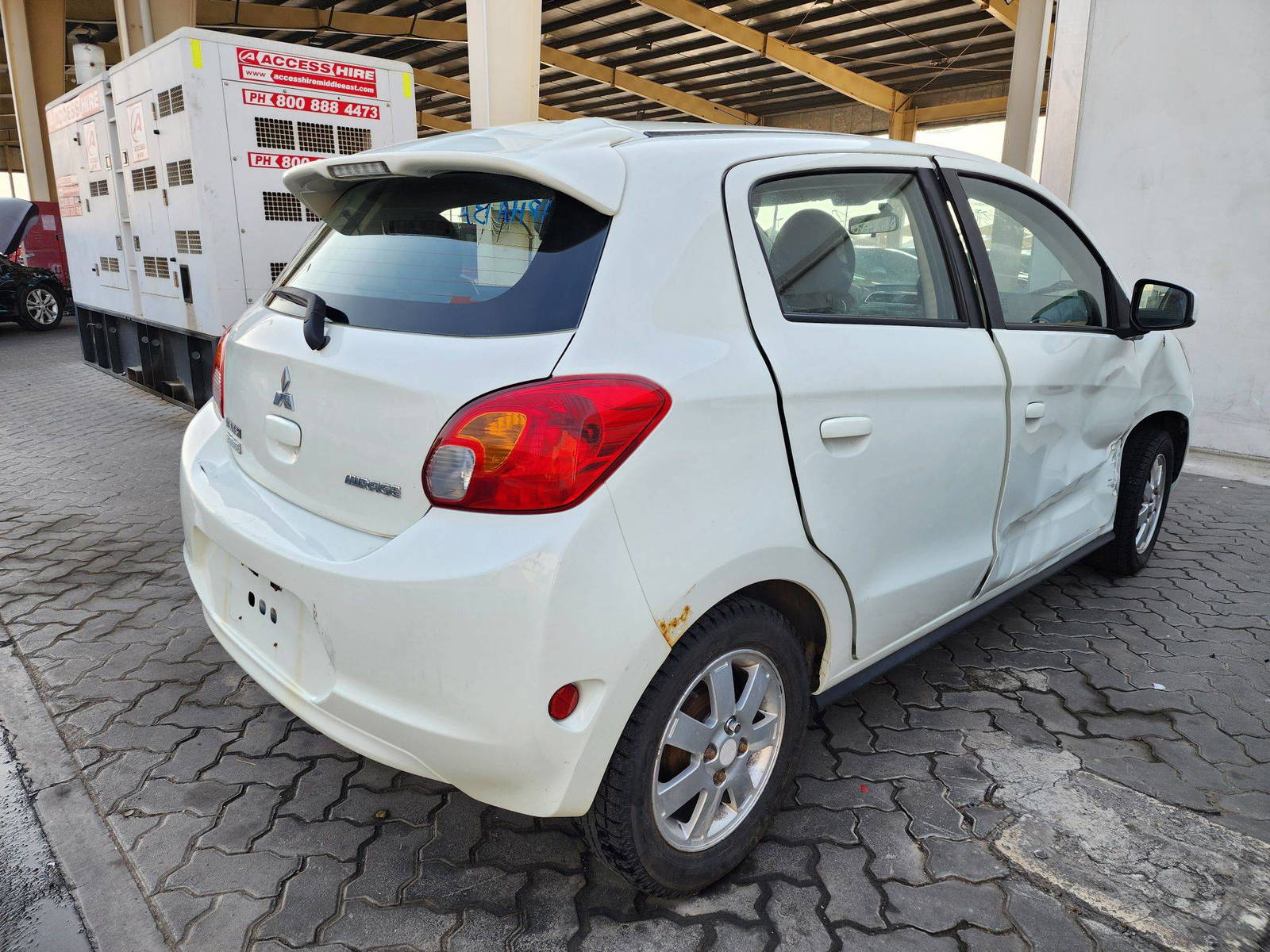 MITSUBISHI MIRAGE 2014 - Marhaba Auction Used Cars - Image 3