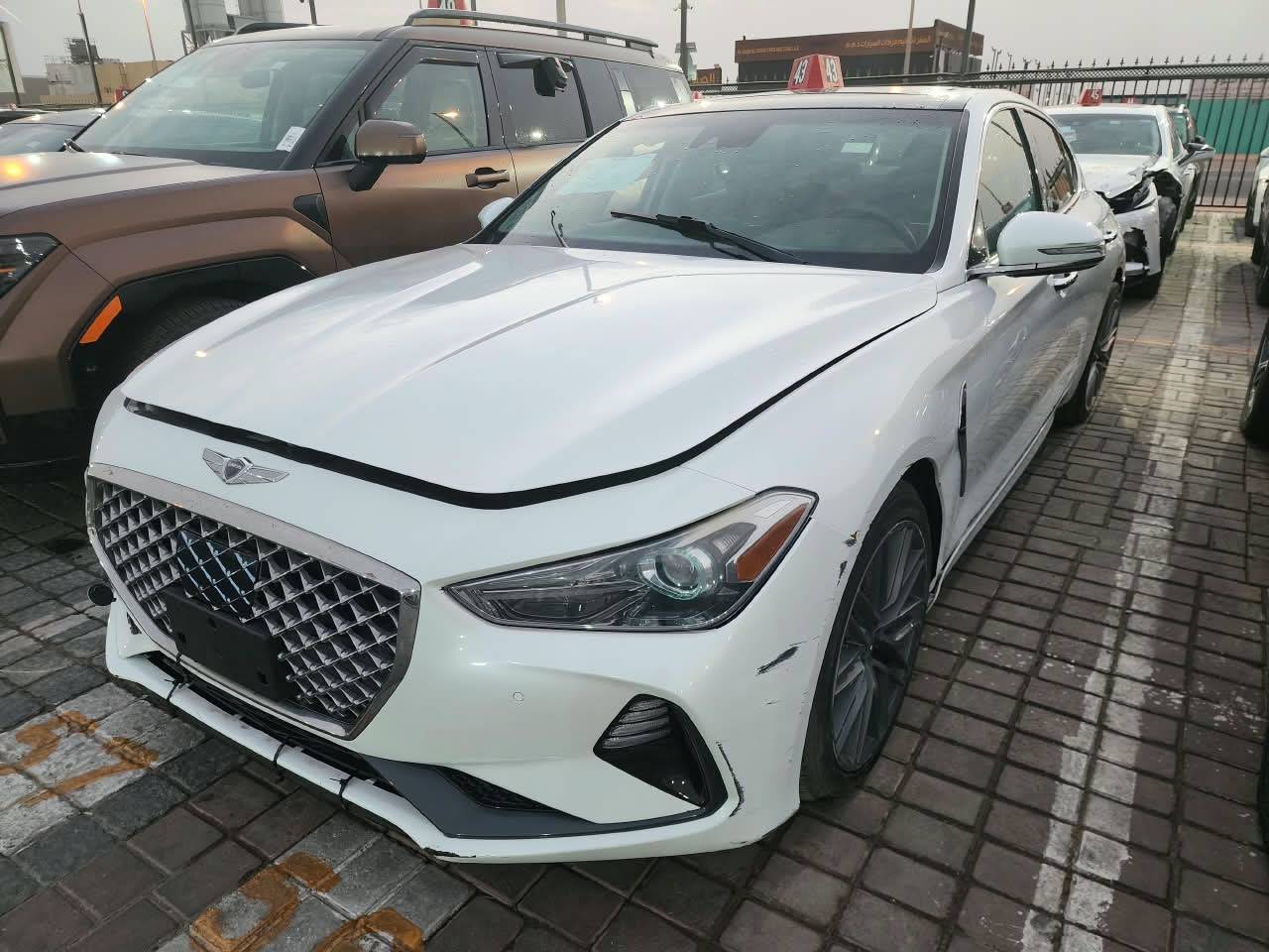 2020 GENESIS G70 — 74221 Miles — Lot U055977 - Marhaba Auctions Used Cars - Image 3