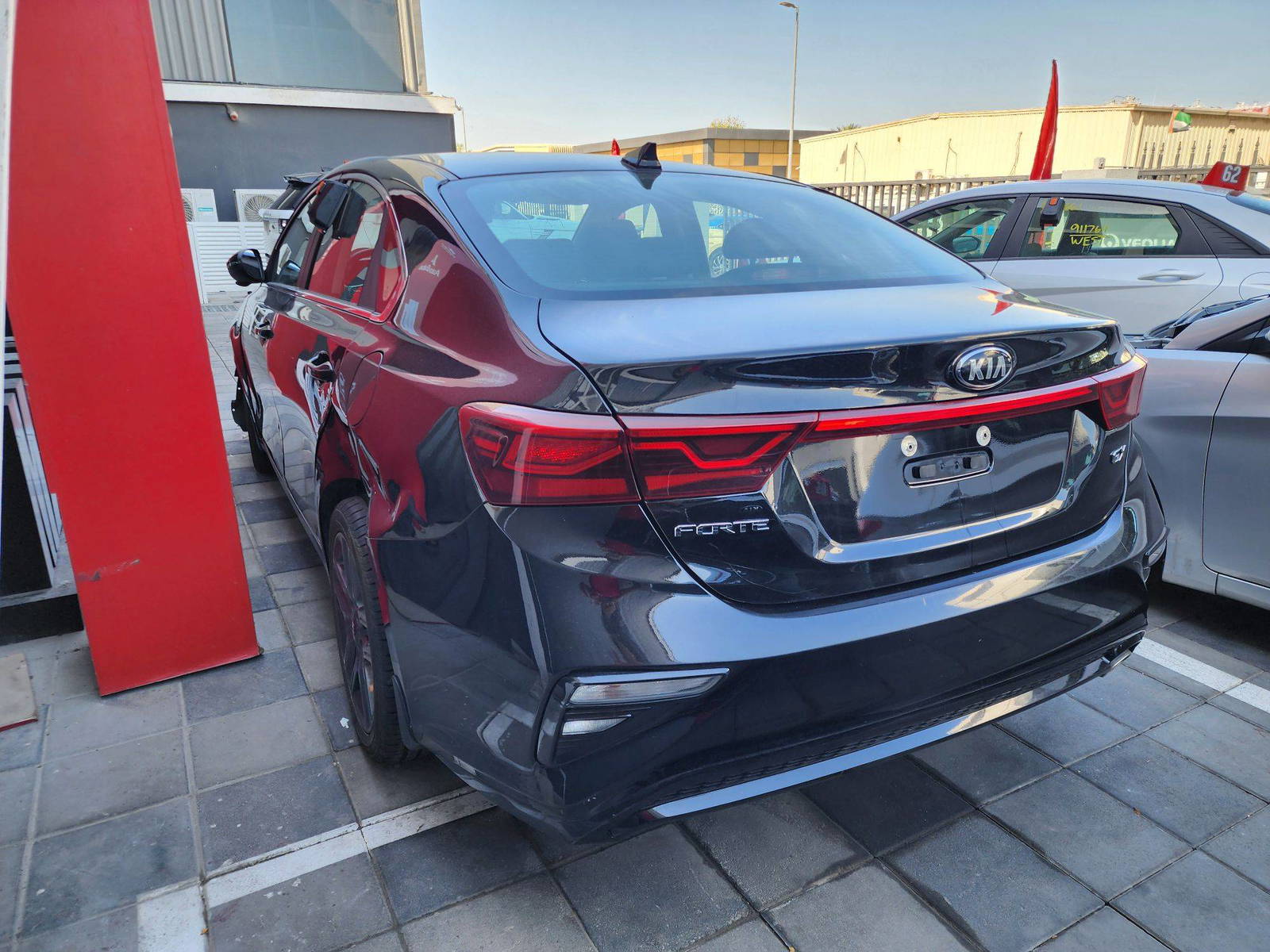 2021 KIA FORTE — 110095 KM — Lot 322969 — Al Quoz - Marhaba Auctions Used Cars - Image 4