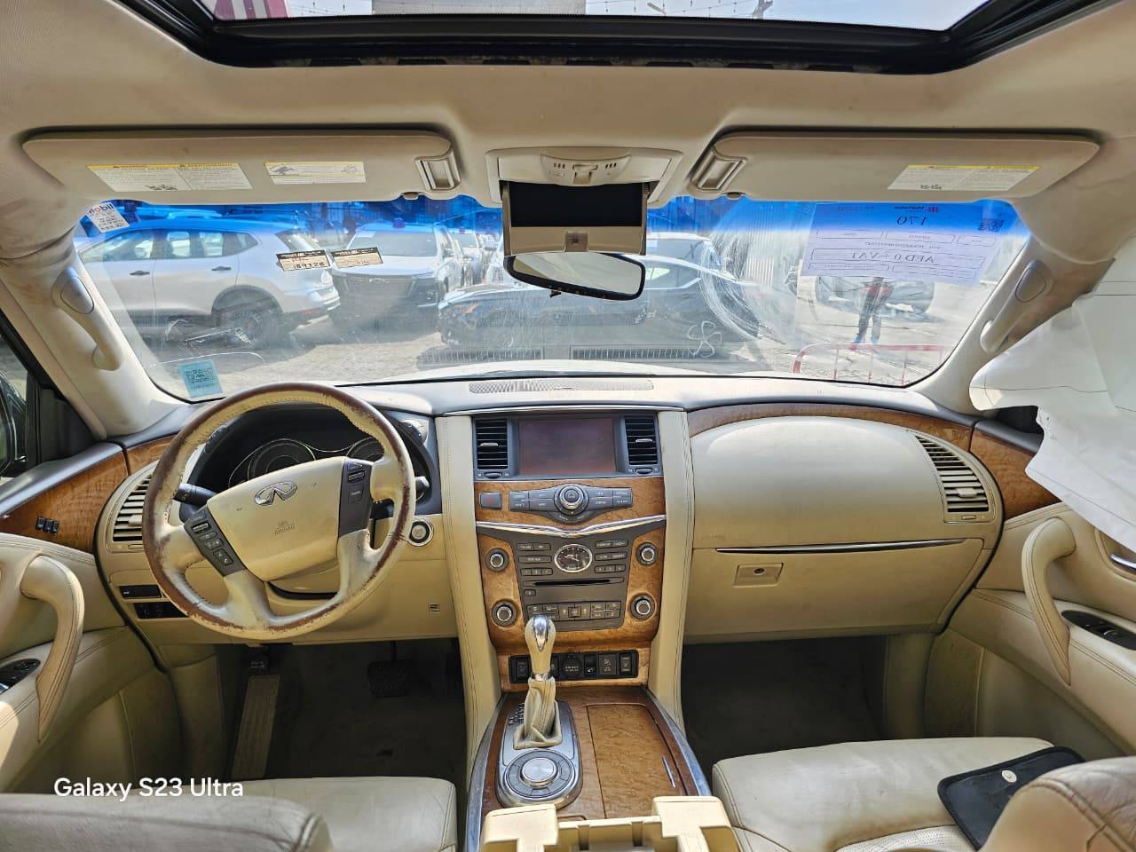 2014 INFINITI QX80 — 189328 Miles — Lot 42664937 — Main - Marhaba Auctions Used Cars - Image 5