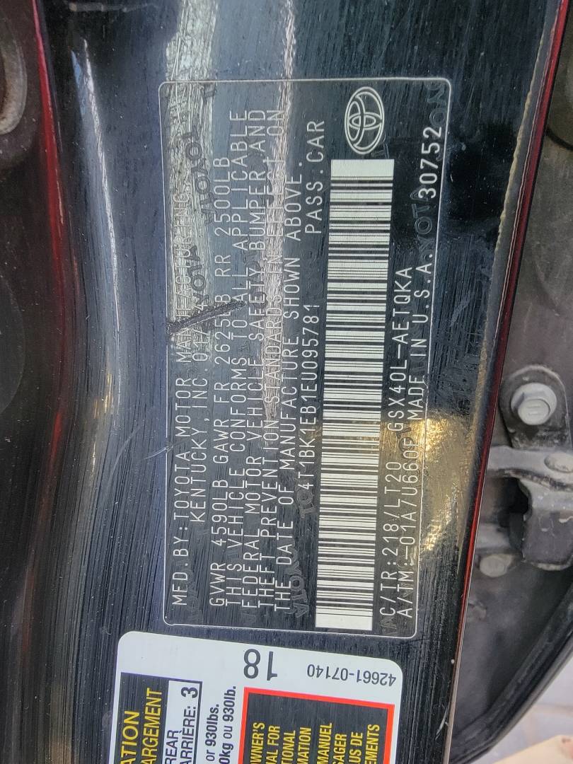 2014 TOYOTA AVALON — 251392 Miles — Lot EU095781 — Main - Marhaba Auctions Used Cars - Image 11