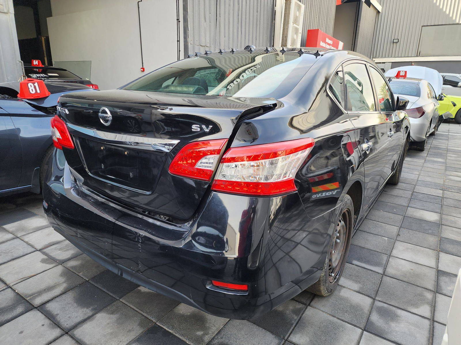 2013 NISSAN SENTRA — 161082 Miles — Lot 668193 — Al Quoz - Marhaba Auctions Used Cars - Image 6