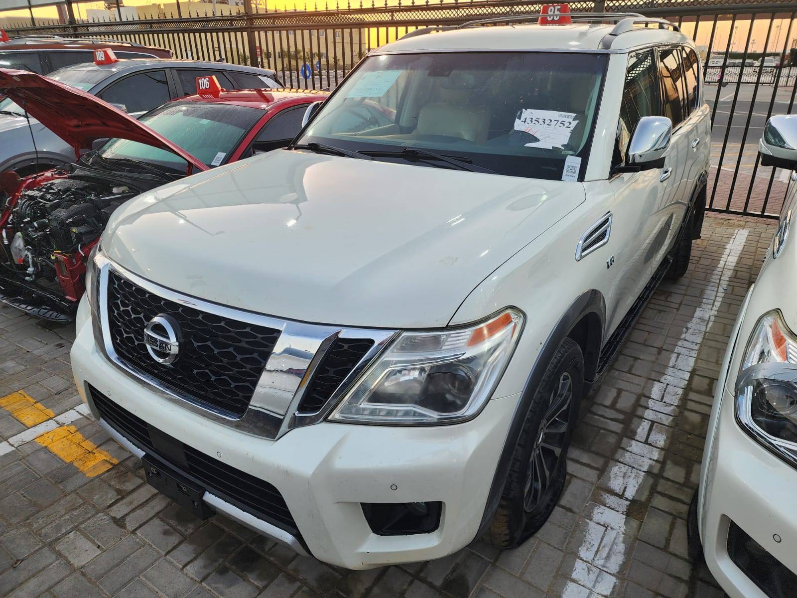 2017 NISSAN ARMADA — 107493 Miles — Lot 43532752 - Marhaba Auctions Used Cars - Image 4