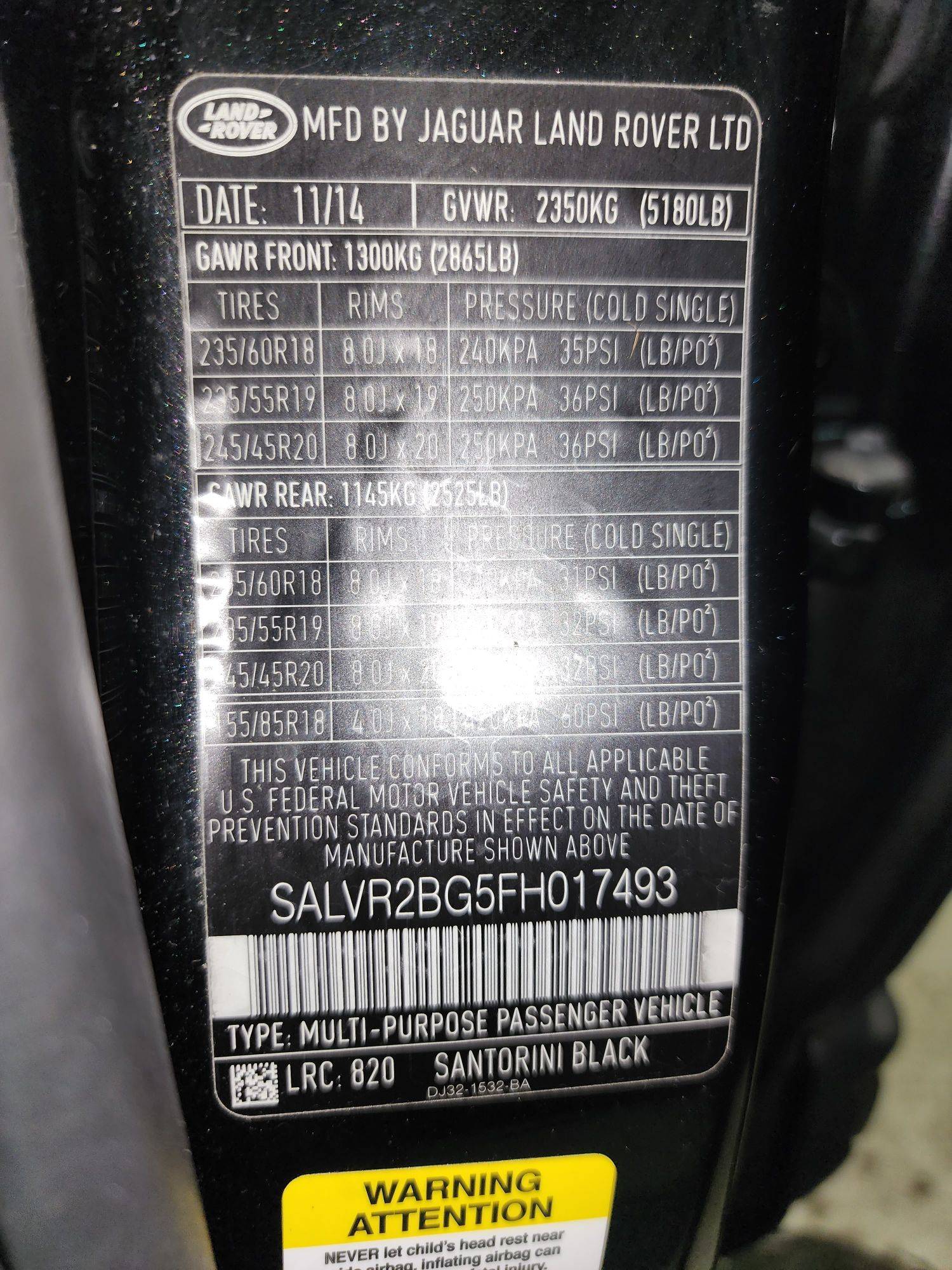 LAND ROVER RANGE ROVER EVOQUE 2015 - Marhaba Auction Used Cars - Image 12