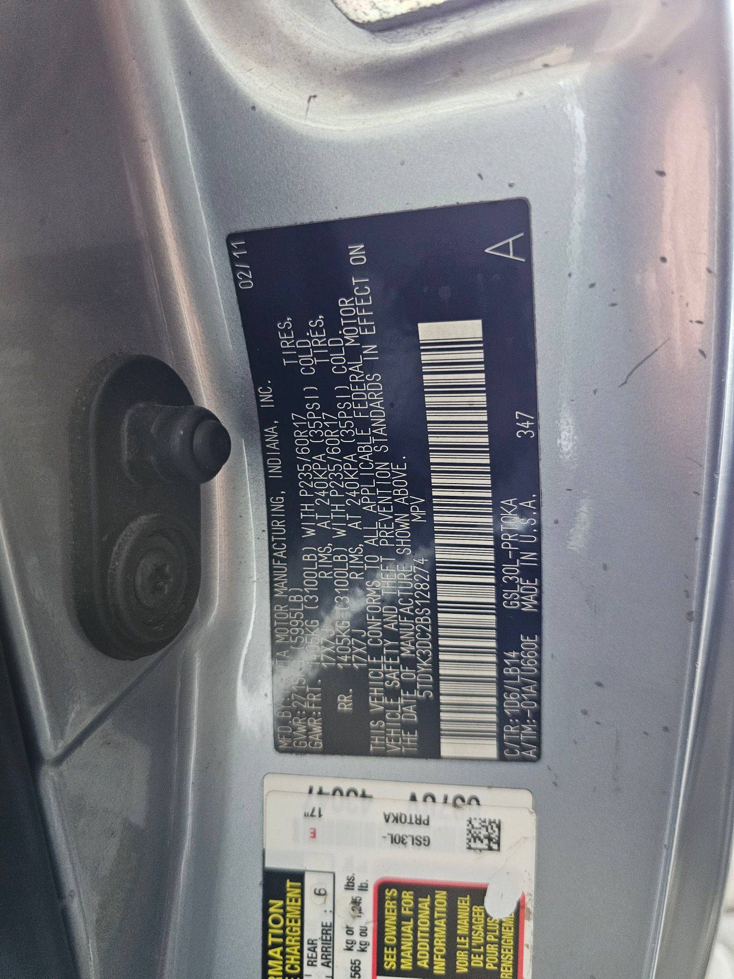 TOYOTA SIENNA 2011 - Marhaba Auction Used Cars - Image 9