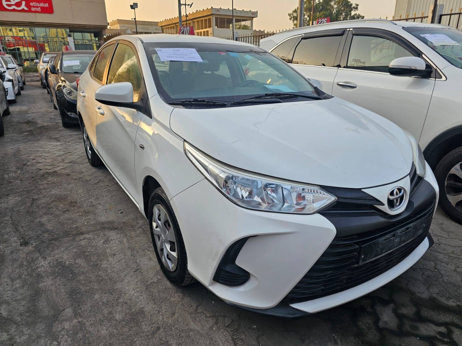 2021 TOYOTA YARIS — 155242 KM — Lot M2132843 — Main - Marhaba Auctions Used Cars - Image 2