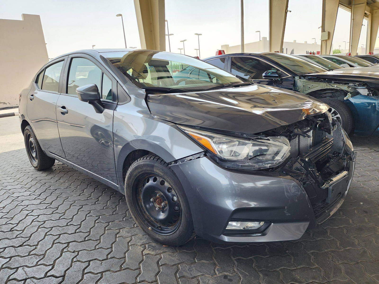 2021 NISSAN VERSA — 68116 KM — Lot 810380 — Souq - Marhaba Auctions Used Cars - Image 4