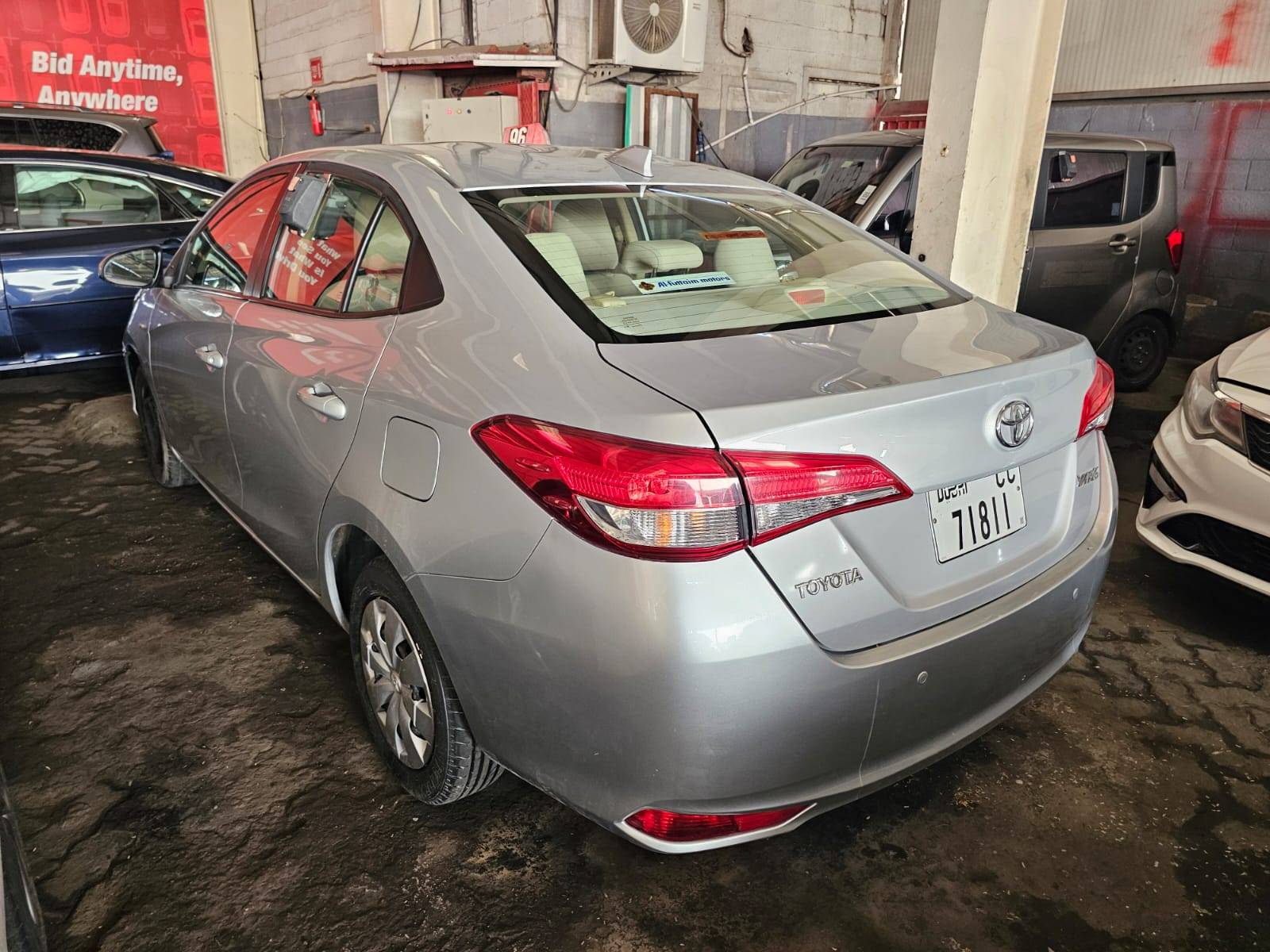 2021 TOYOTA YARIS — 118477 KM — Lot M2147803 — Main - Marhaba Auctions Used Cars - Image 2
