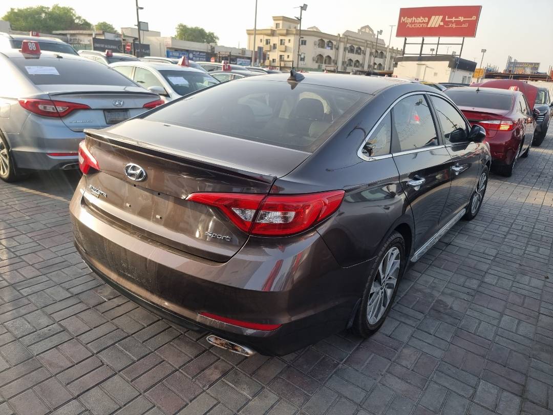 HYUNDAI SONATA SPORT 2015 - Marhaba Auction Used Cars - Image 4