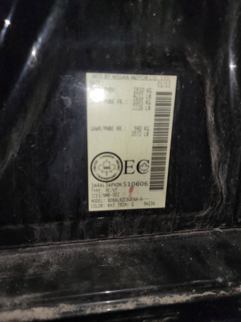 NISSAN ALTIMA 2013 - Marhaba Auction Used Cars - Image 8