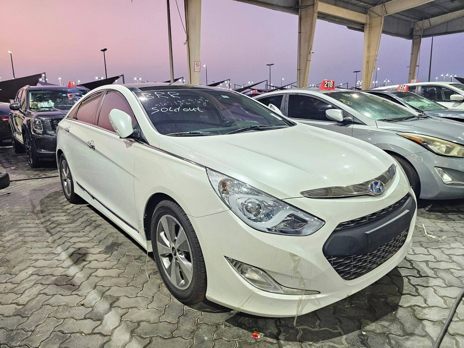 2012 HYUNDAI SONATA — 145024 KM — Lot 033494 — Souq - Marhaba Auctions Used Cars - Image 4