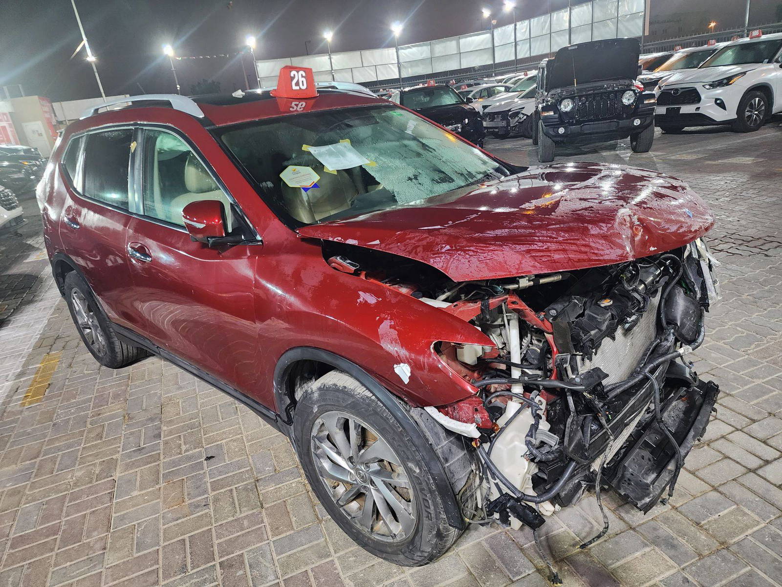 NISSAN ROGUE 2015 - Marhaba Auction Used Cars - Image 5
