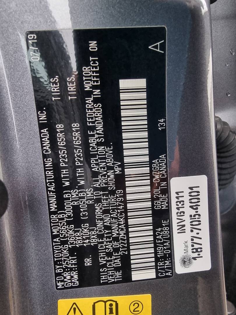 2019 LEXUS RX 350 — 46549 Miles — Lot 75560524 — Main - Marhaba Auctions Used Cars - Image 10