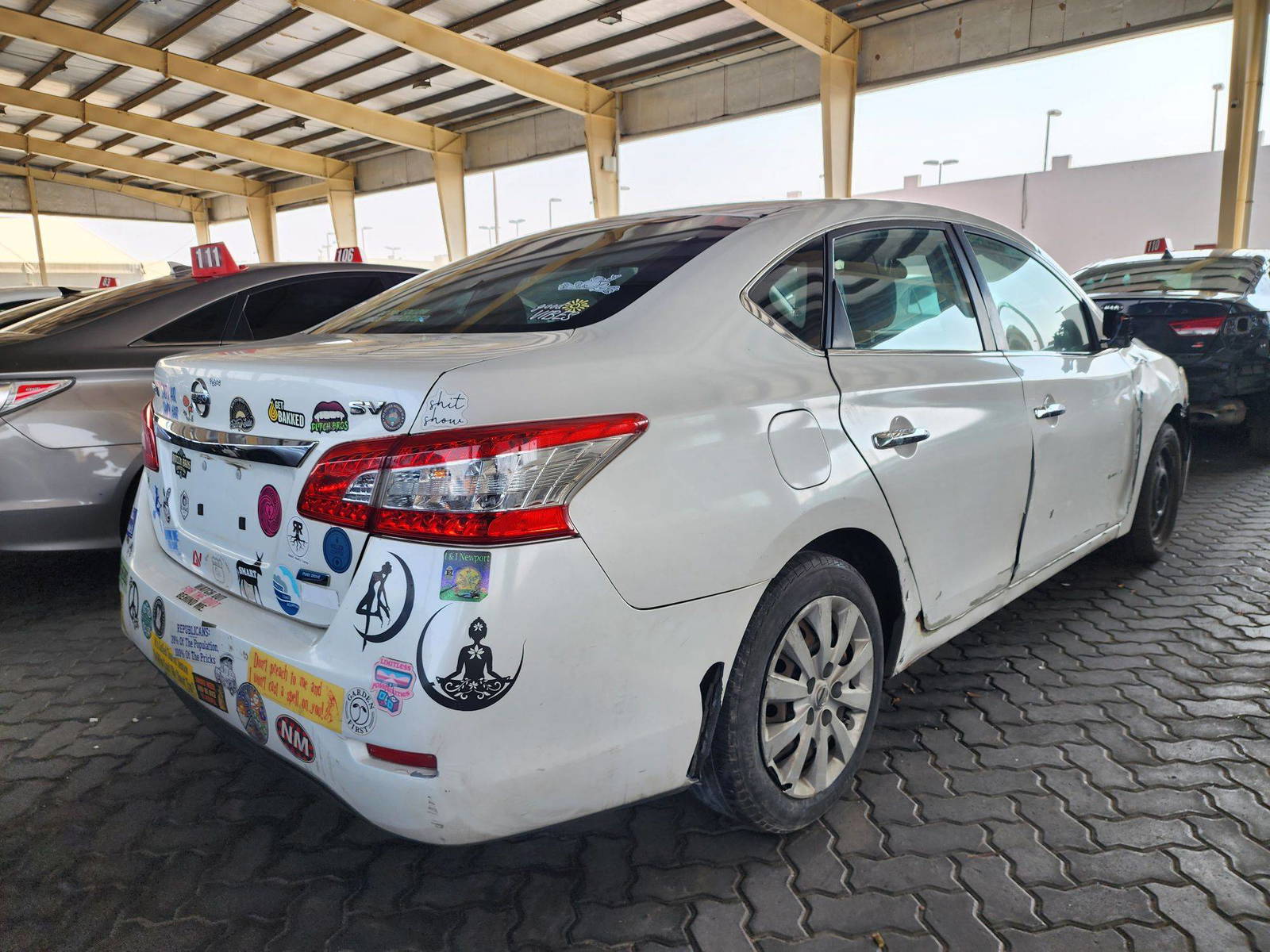 2013 NISSAN SENTRA — 194225 Miles — Lot 39165305 — Souq - Marhaba Auctions Used Cars - Image 3