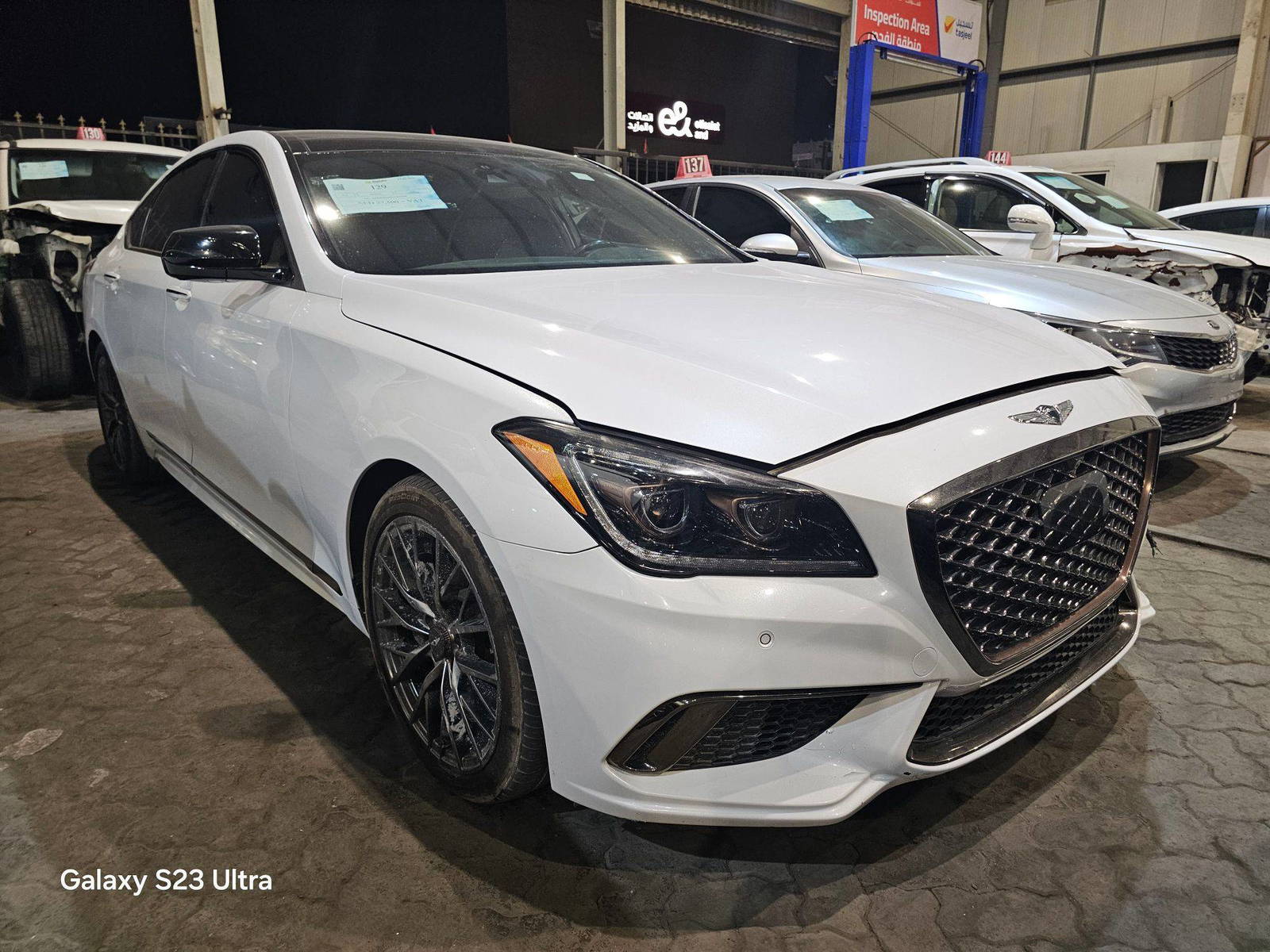 2018 GENESIS G80 — 100119 Miles — Lot JU252940 — Main - Marhaba Auctions Used Cars - Image 3