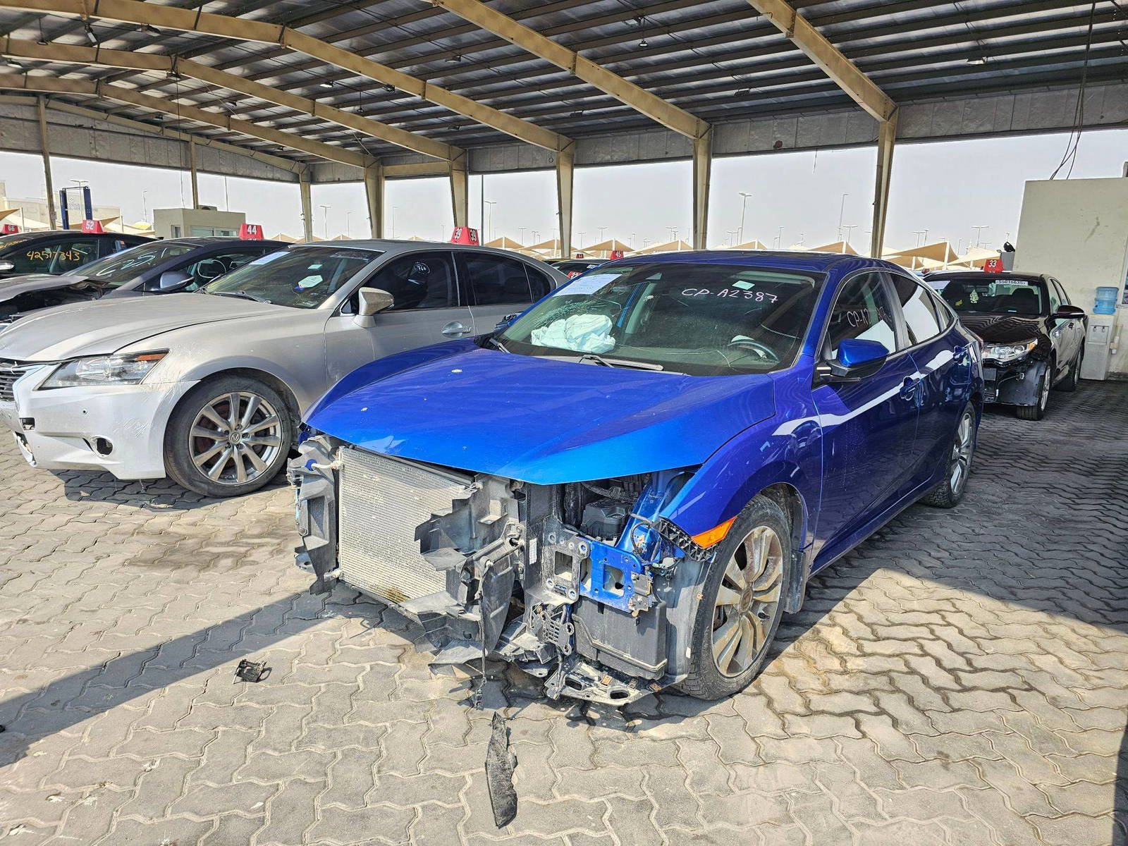 2019 HONDA CIVIC — 57279 KM — Lot 15470 — Souq - Marhaba Auctions Used Cars - Image 4