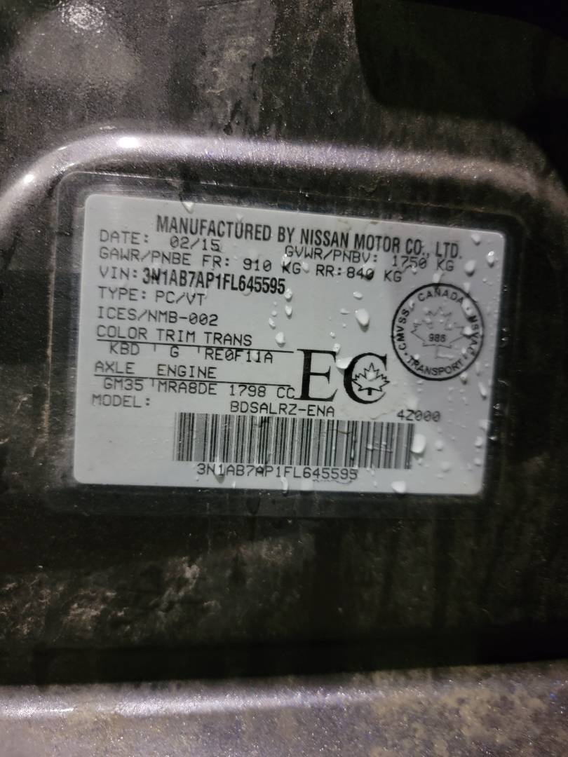 2015 NISSAN SENTRA — 90912 KM — Lot P1FL645595 — Main - Marhaba Auctions Used Cars - Image 9