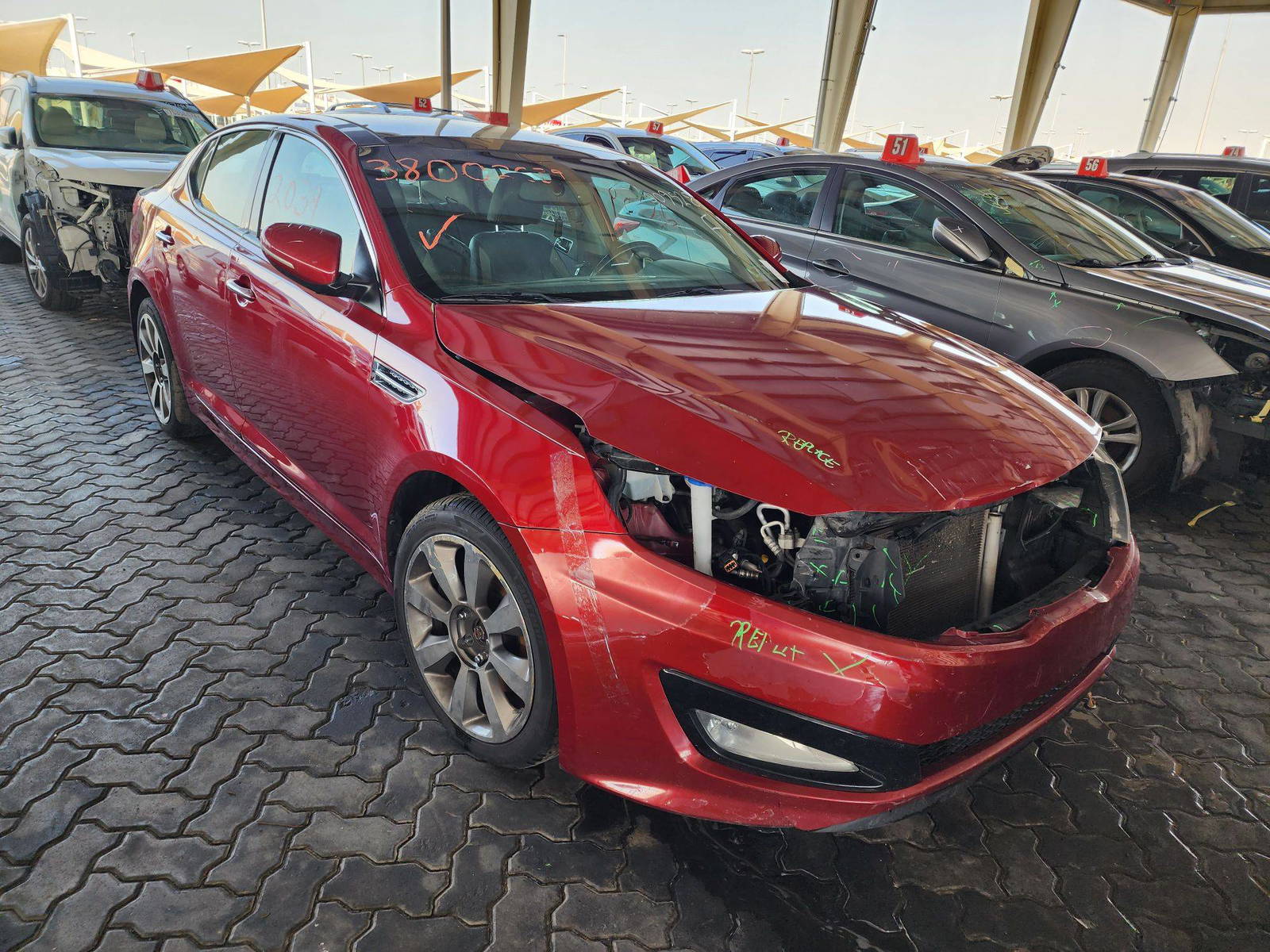 2012 KIA OPTIMA — 160889 Miles — Lot 38002039 - Marhaba Auctions Used Cars - Image 7