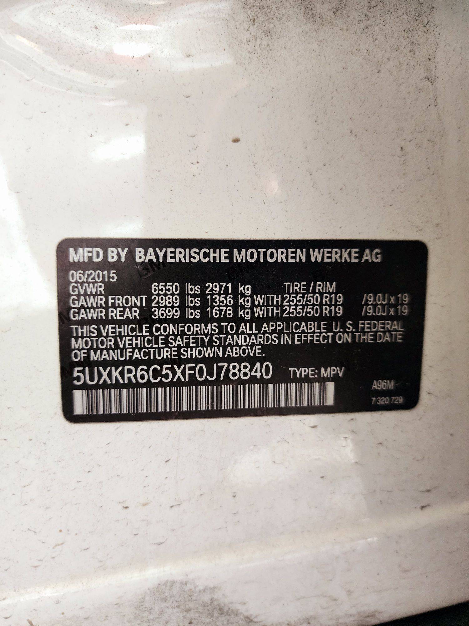 2015 BMW X5 XDRIVE50I — 119964 Miles — Lot 0J78840 — Souq - Marhaba Auctions Used Cars - Image 10