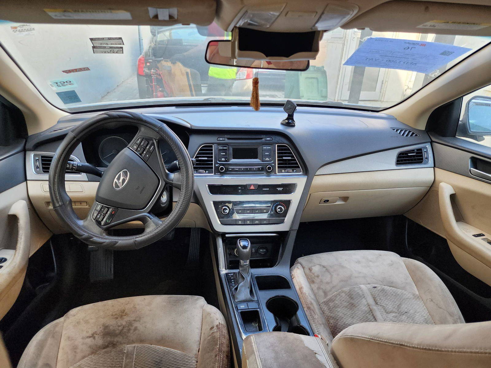 2016 HYUNDAI SONATA — 174186 Miles — Lot 98765 — Al Quoz - Marhaba Auctions Used Cars - Image 8