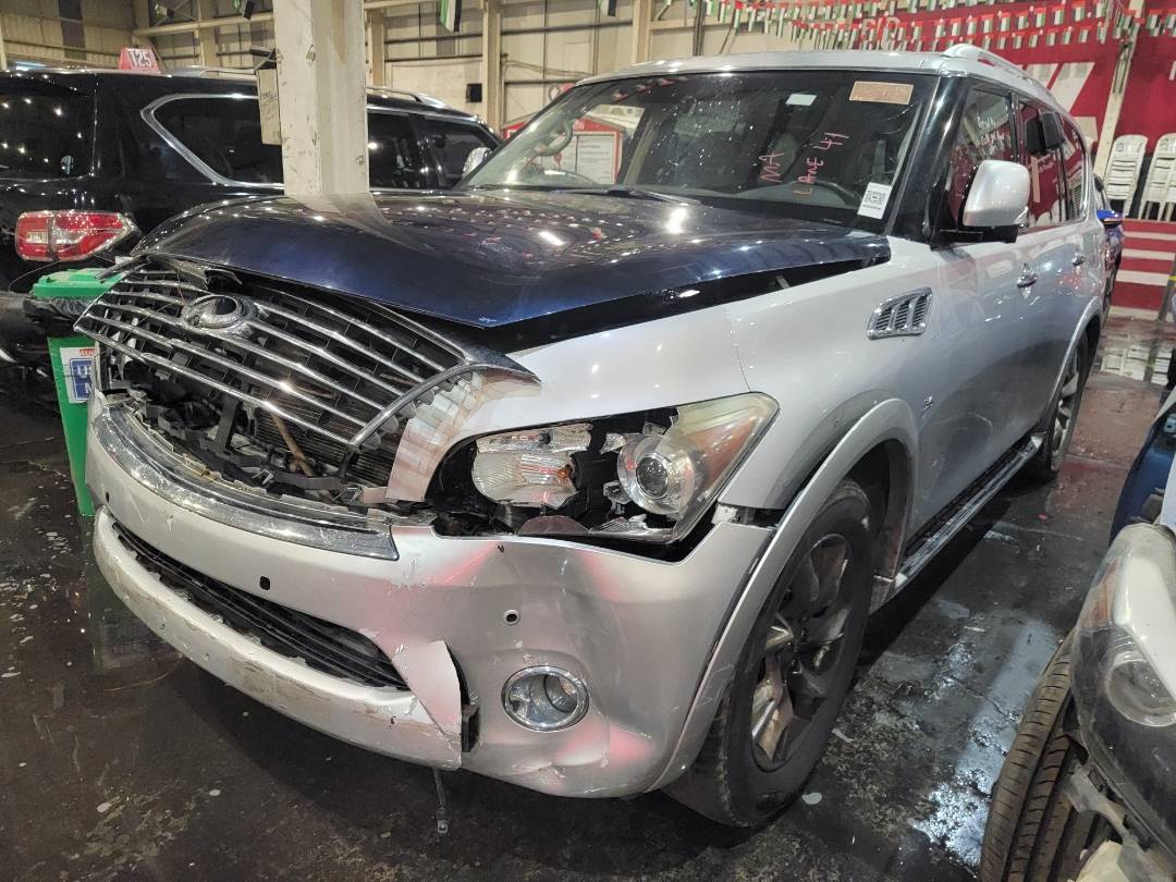 2014 INFINITI QX80 — 131645 Miles — Lot 1638103 — Main - Marhaba Auctions Used Cars - Image 3