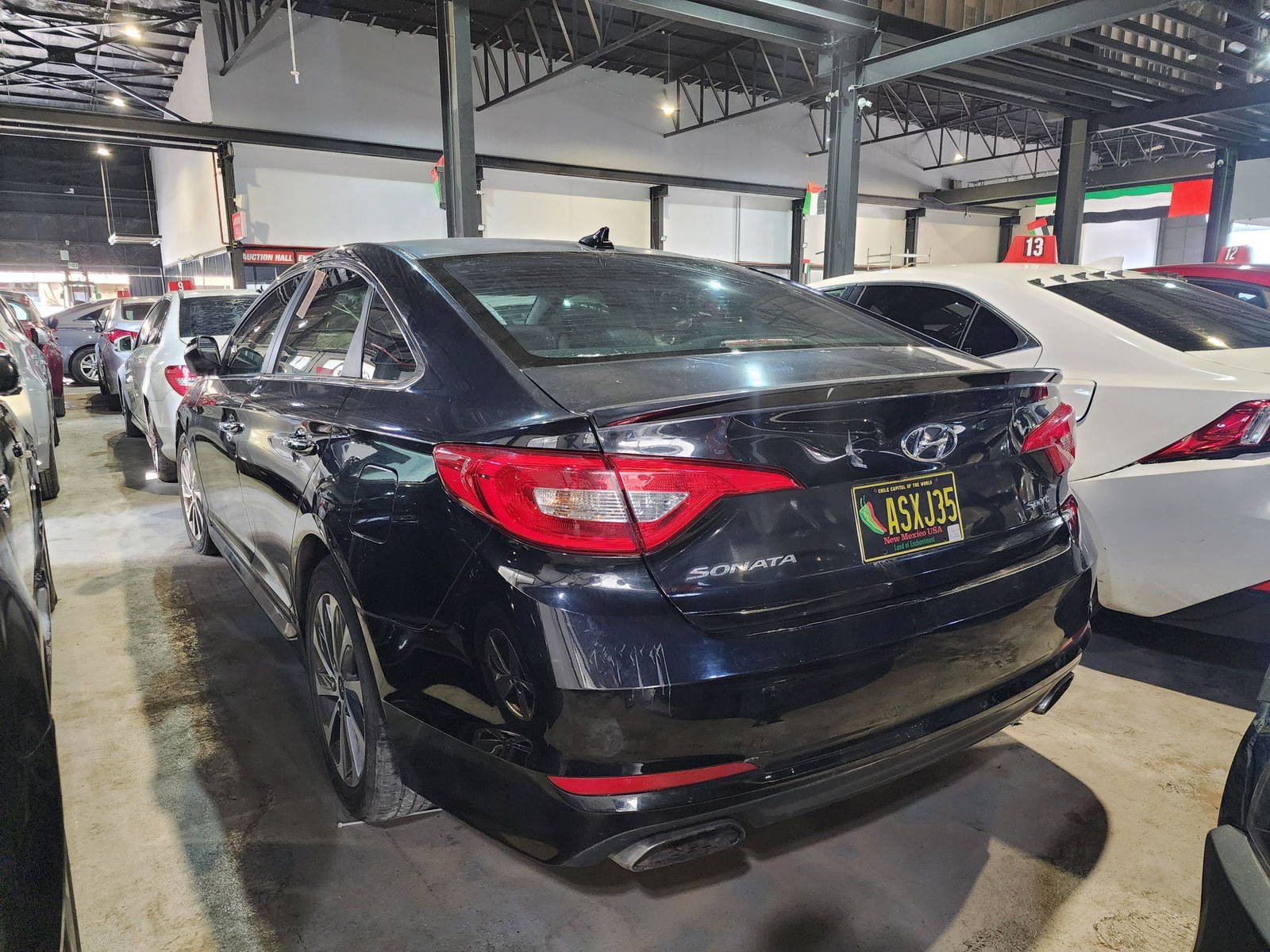 2016 HYUNDAI SONATA — 104467 Miles — Lot 3063931 — Al Quoz - Marhaba Auctions Used Cars - Image 4