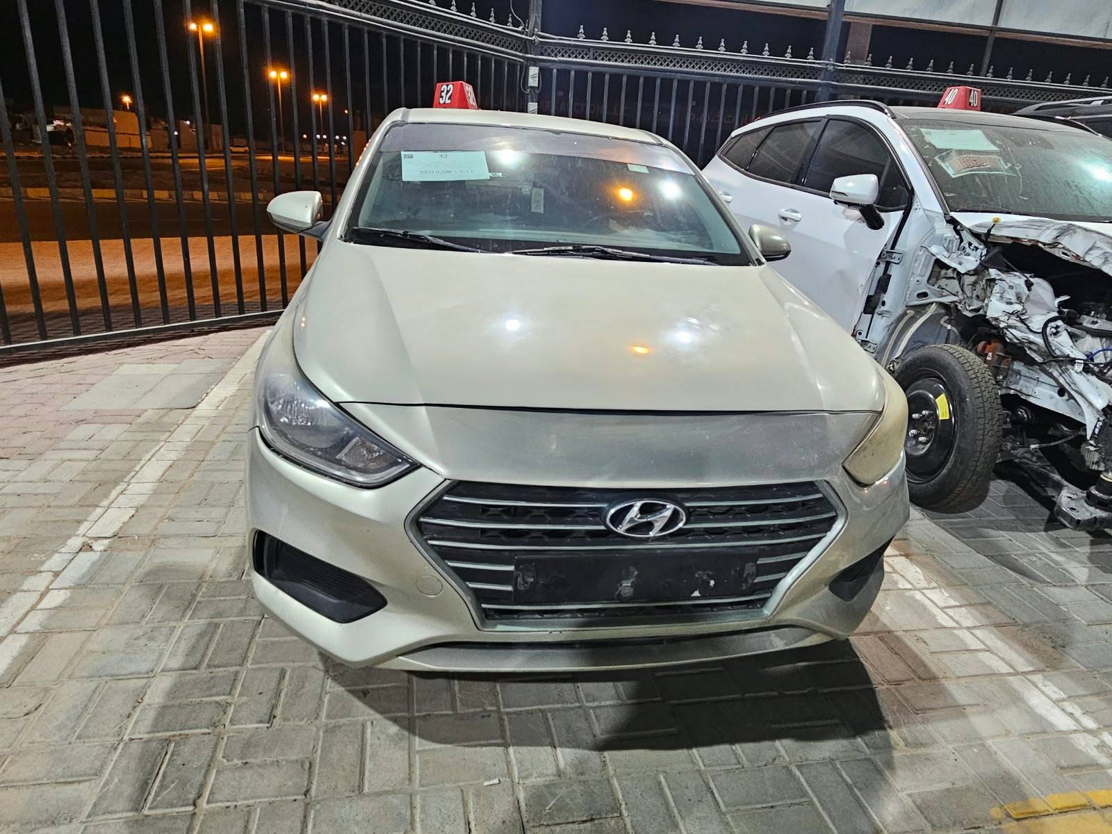 2019 HYUNDAI ACCENT — 144687 Miles — Lot E070707 - Marhaba Auctions Used Cars - Image 3