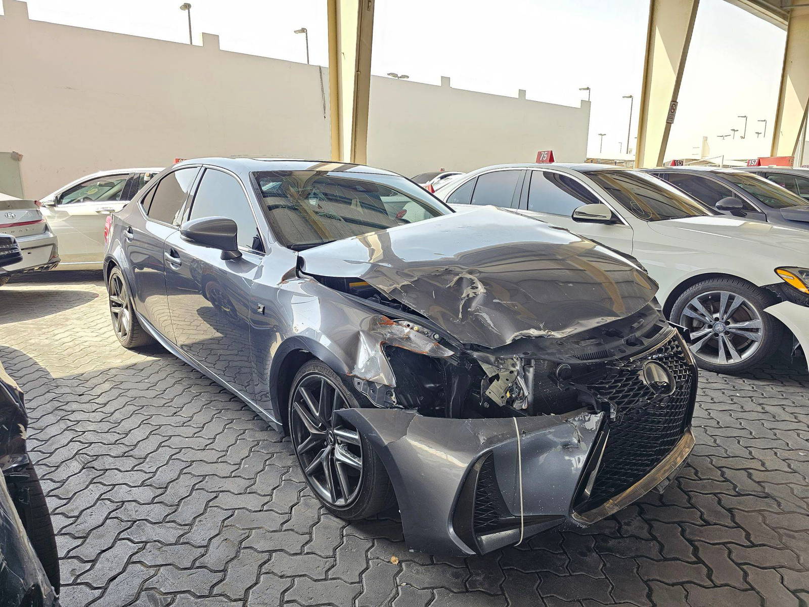 2017 LEXUS IS 200T — 98094 Miles — Lot H5050269 — Souq - Marhaba Auctions Used Cars - Image 4