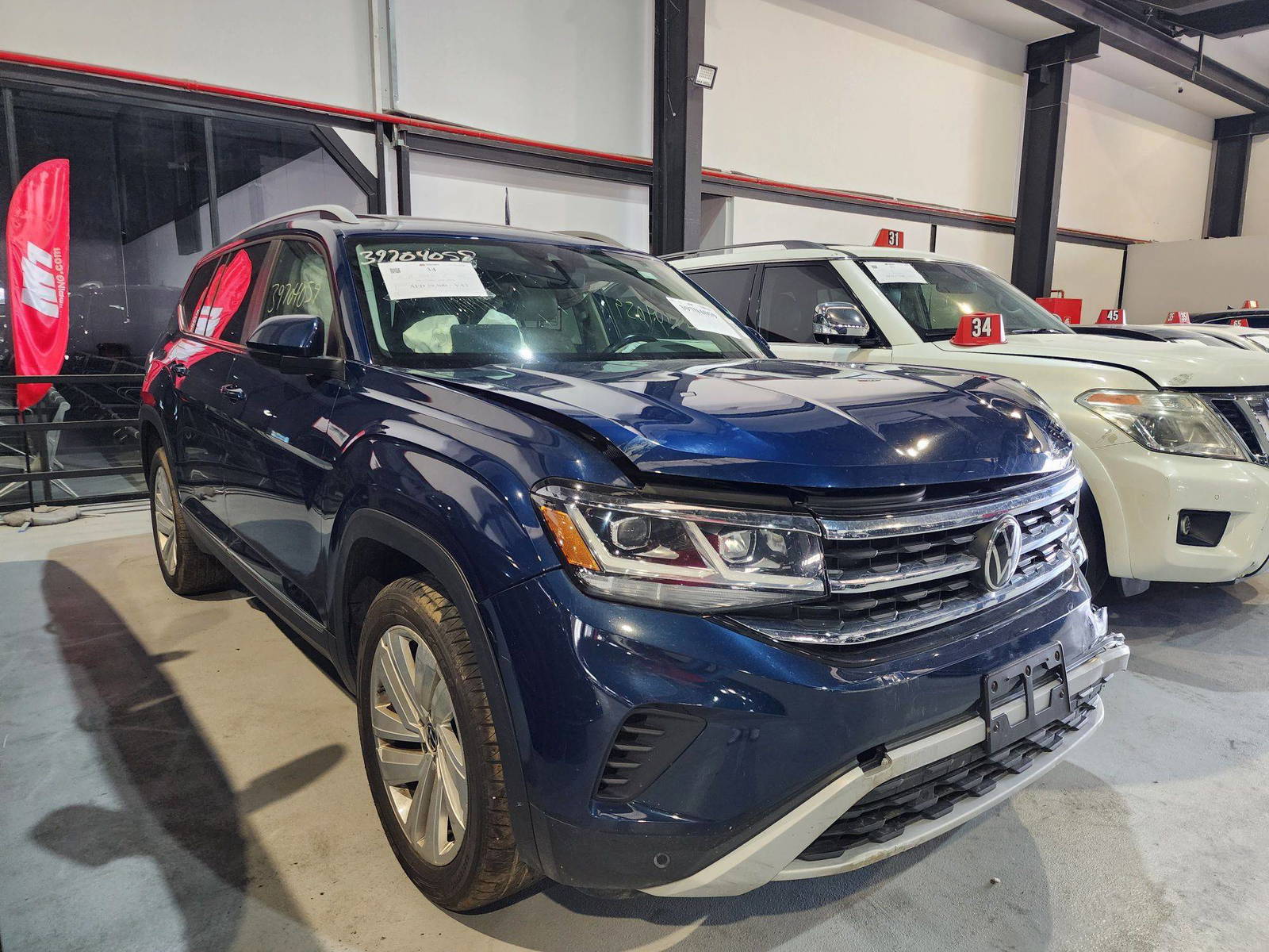 2021 VOLKSWAGEN ATLAS — 72013 Miles — Lot 508068 — Al Quoz - Marhaba Auctions Used Cars - Image 4