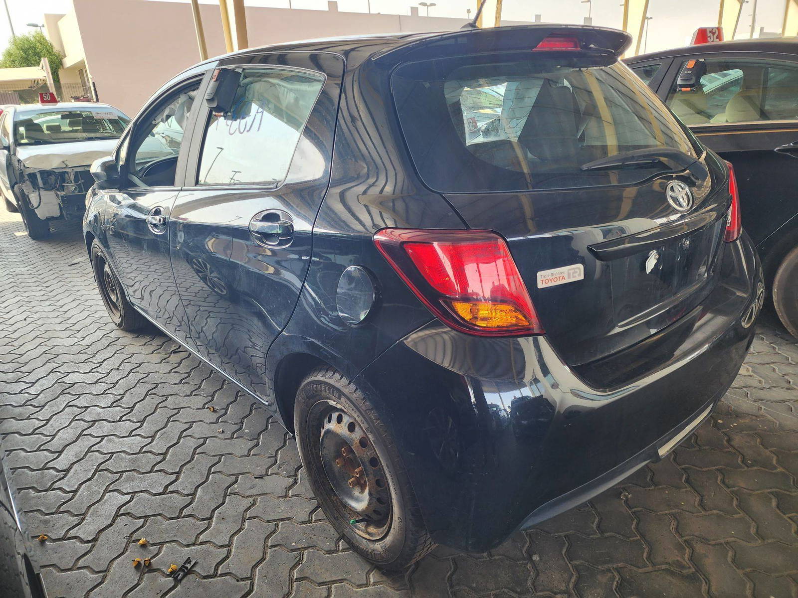 2017 TOYOTA YARIS — 113070 KM — Lot 079086 — Souq - Marhaba Auctions Used Cars - Image 3
