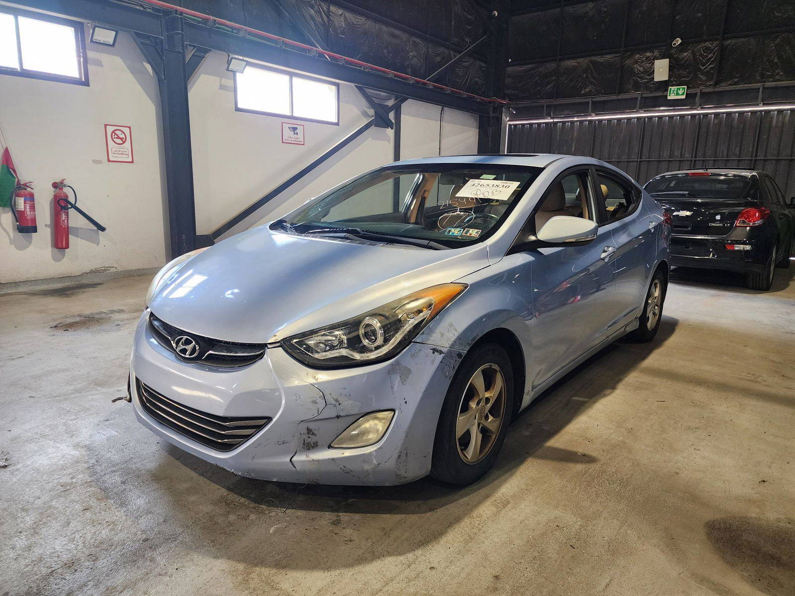 2012 HYUNDAI ELANTRA — 149875 Miles — Lot 215491 — Al Quoz - Marhaba Auctions Used Cars - Image 4