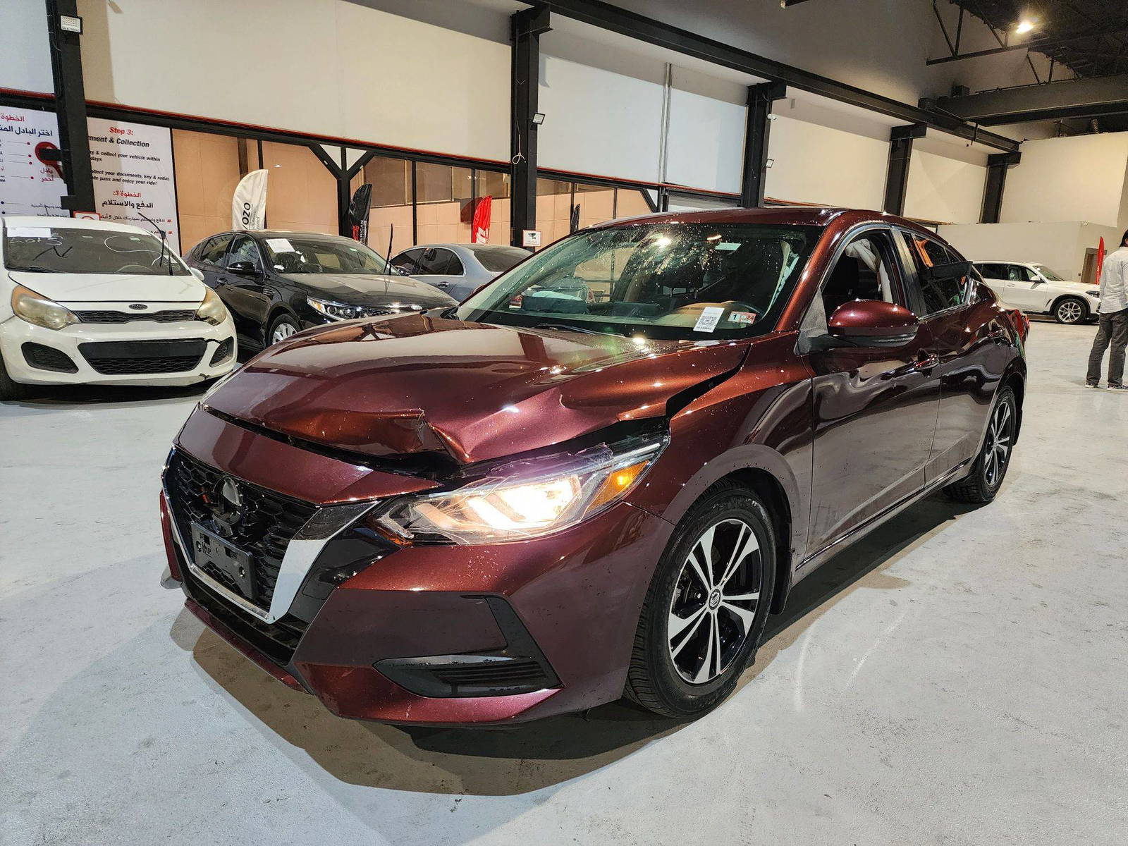 2020 NISSAN SENTRA — 60256 Miles — Lot 82001613 — Ind. 12 - Marhaba Auctions Used Cars - Image 5
