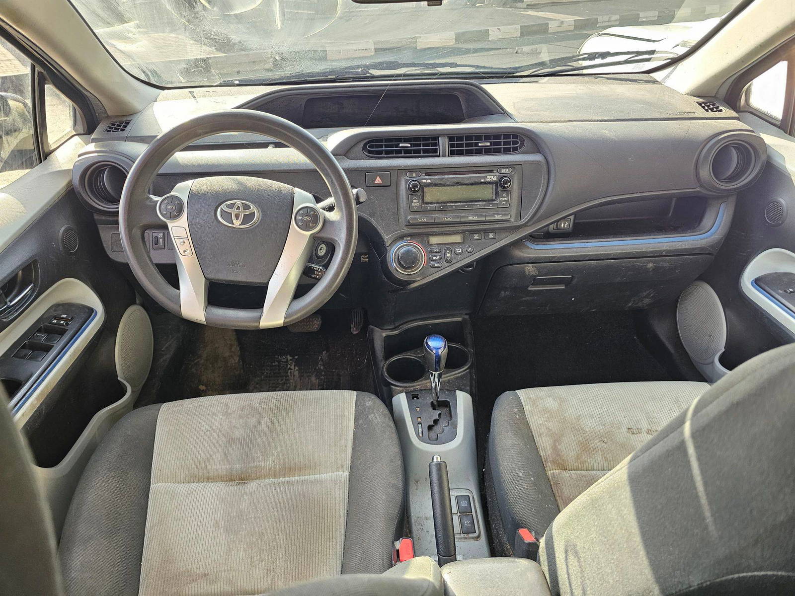 2013 TOYOTA PRIUS C — 240416 Miles — Lot B3XD1046134 — Souq - Marhaba Auctions Used Cars - Image 7