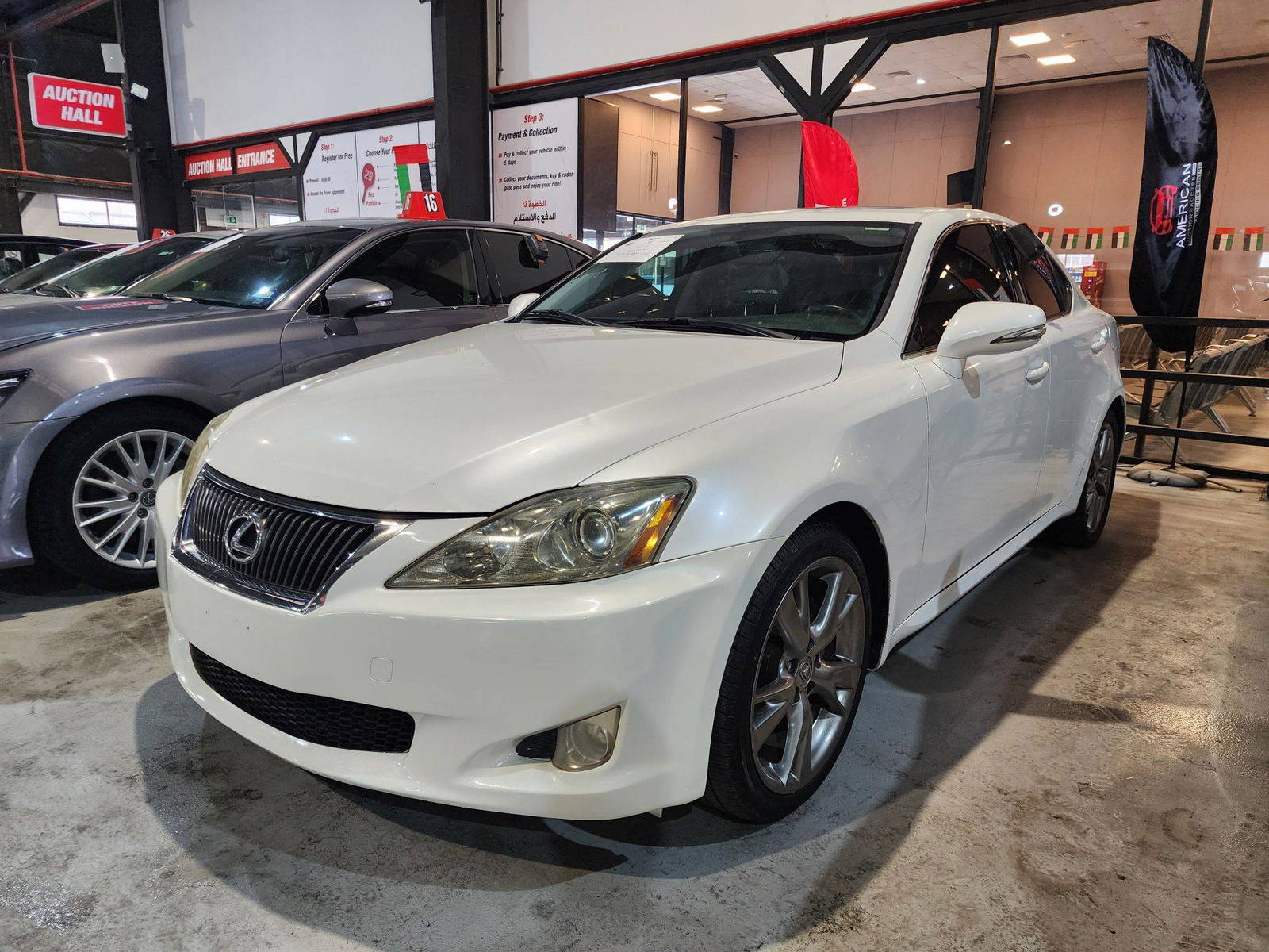 2010 LEXUS IS 250 — 217564 Miles — Lot 16057 — Al Quoz - Marhaba Auctions Used Cars - Image 3