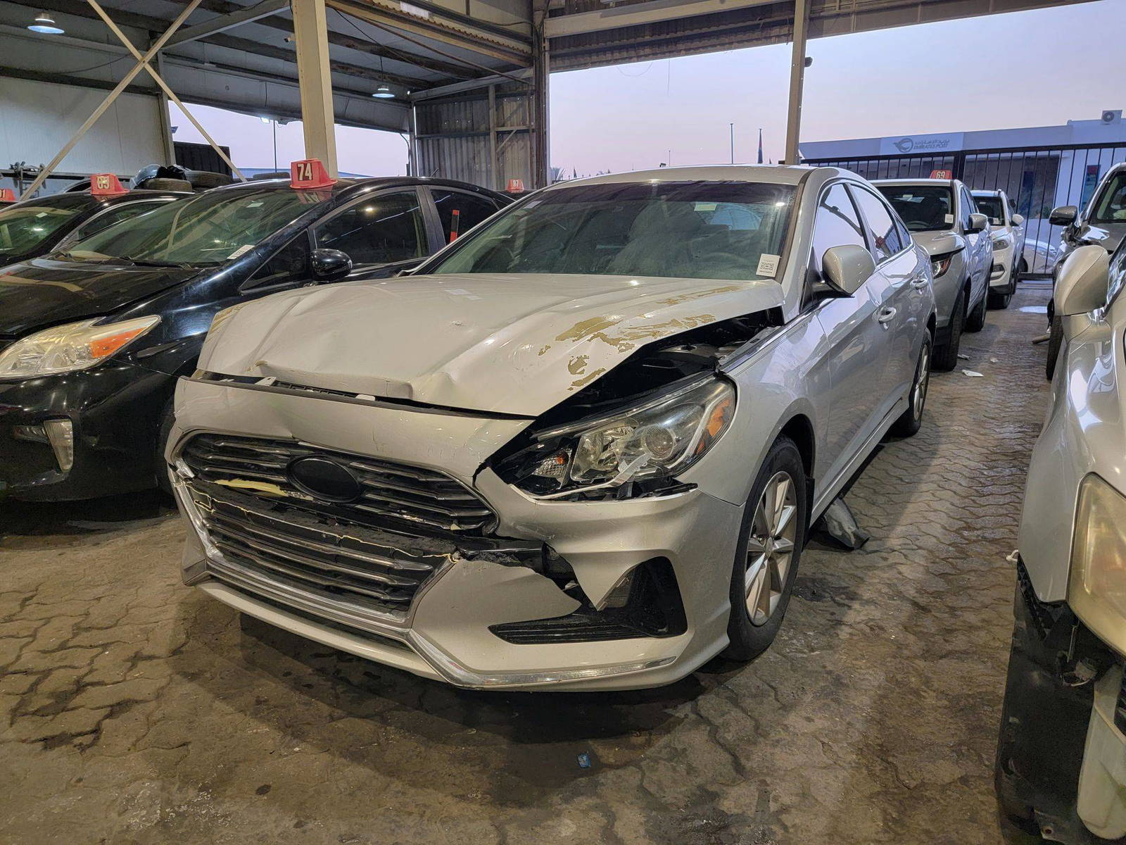 HYUNDAI SONATA 2018 - Marhaba Auction Used Cars - Image 3