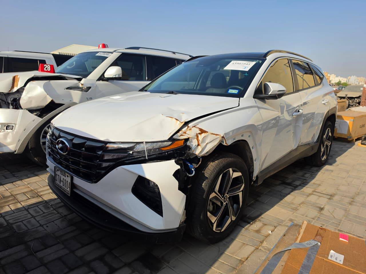 2023 HYUNDAI TUCSON — 108782 Miles — Lot 43907541 - Marhaba Auctions Used Cars - Image 3
