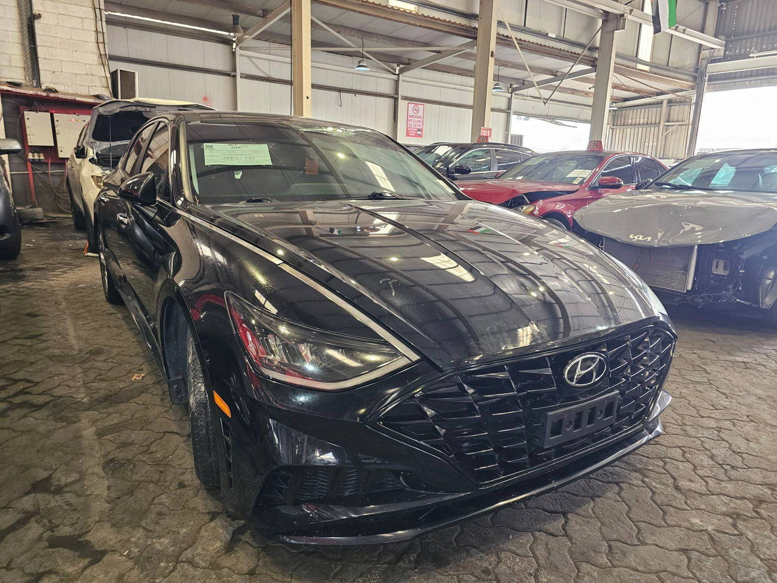 2021 HYUNDAI SONATA — 97455 Miles — Lot 43129600 — Main - Marhaba Auctions Used Cars - Image 3