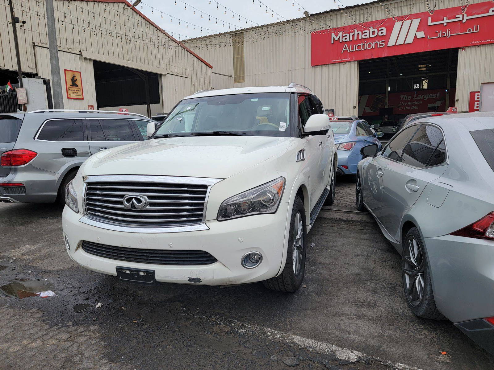 INFINITI QX80 2014 - Marhaba Auction Used Cars - Image 4