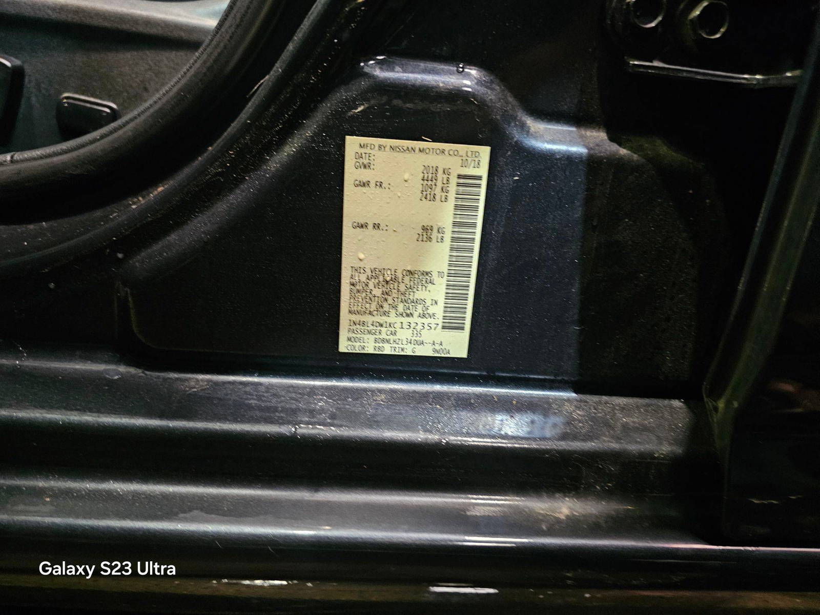 NISSAN ALTIMA 2019 - Marhaba Auction Used Cars - Image 9